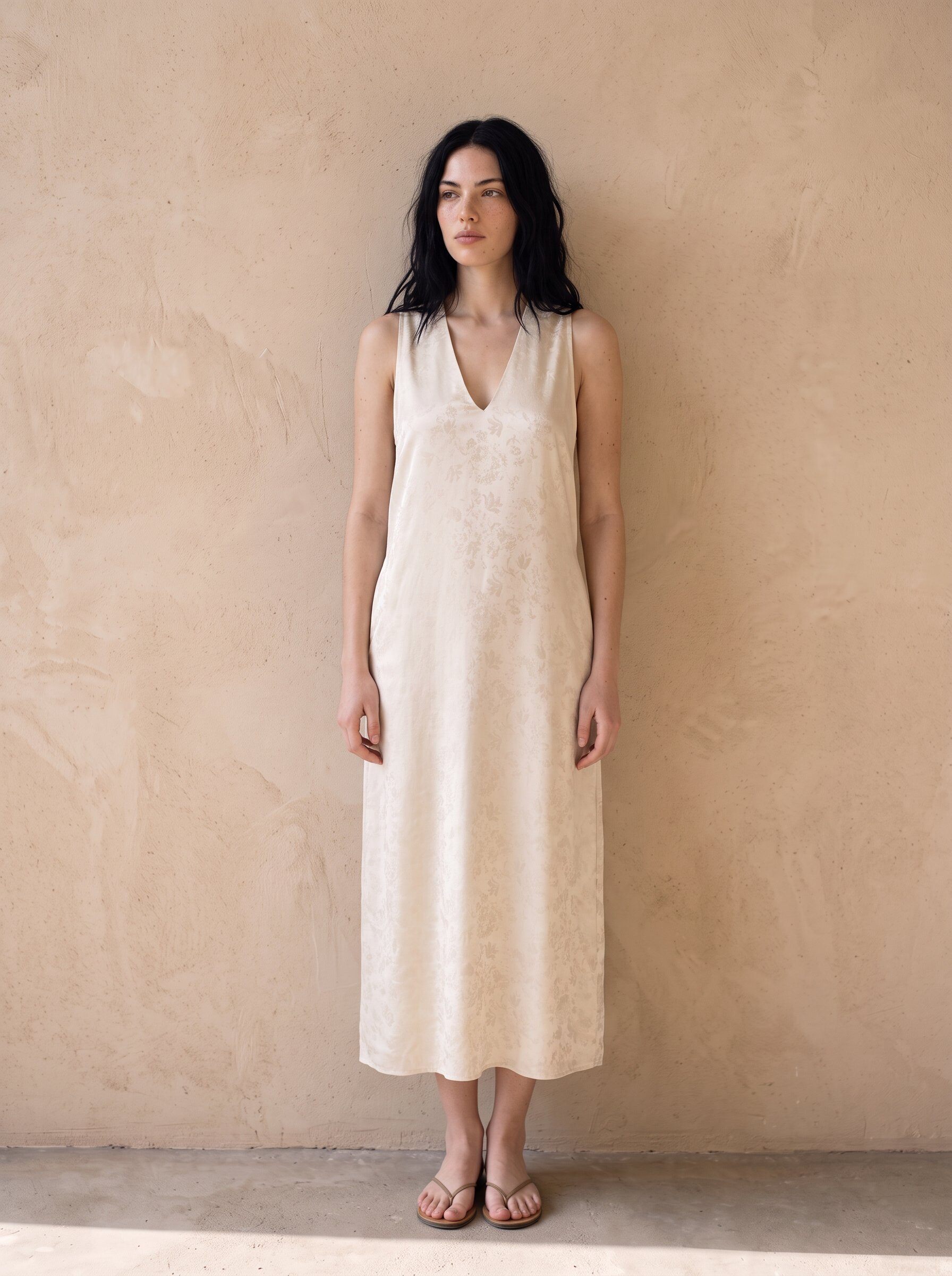 Wholesaler KELIE - Sleeveless flowy dress (premium material)