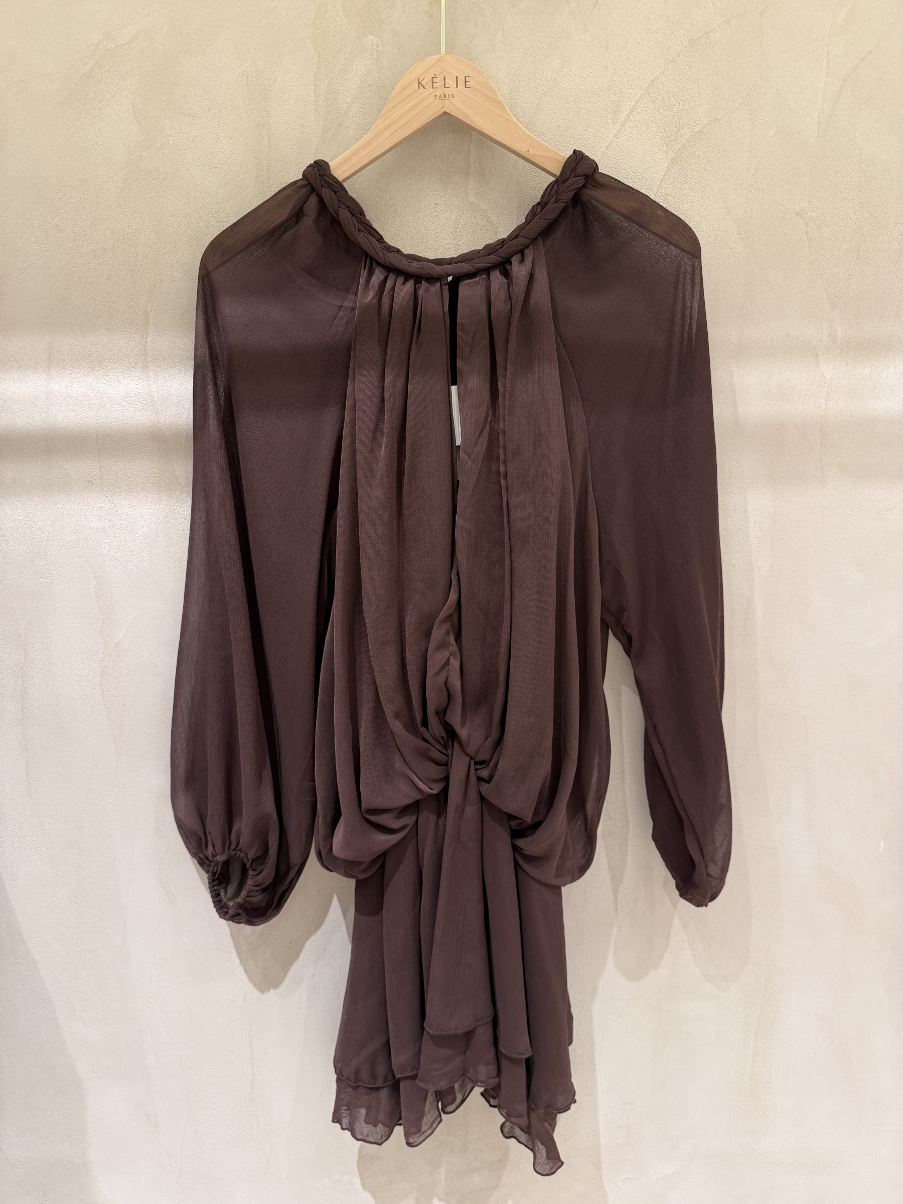 Großhändler KELIE - Damenkleid mit langen Ärmeln