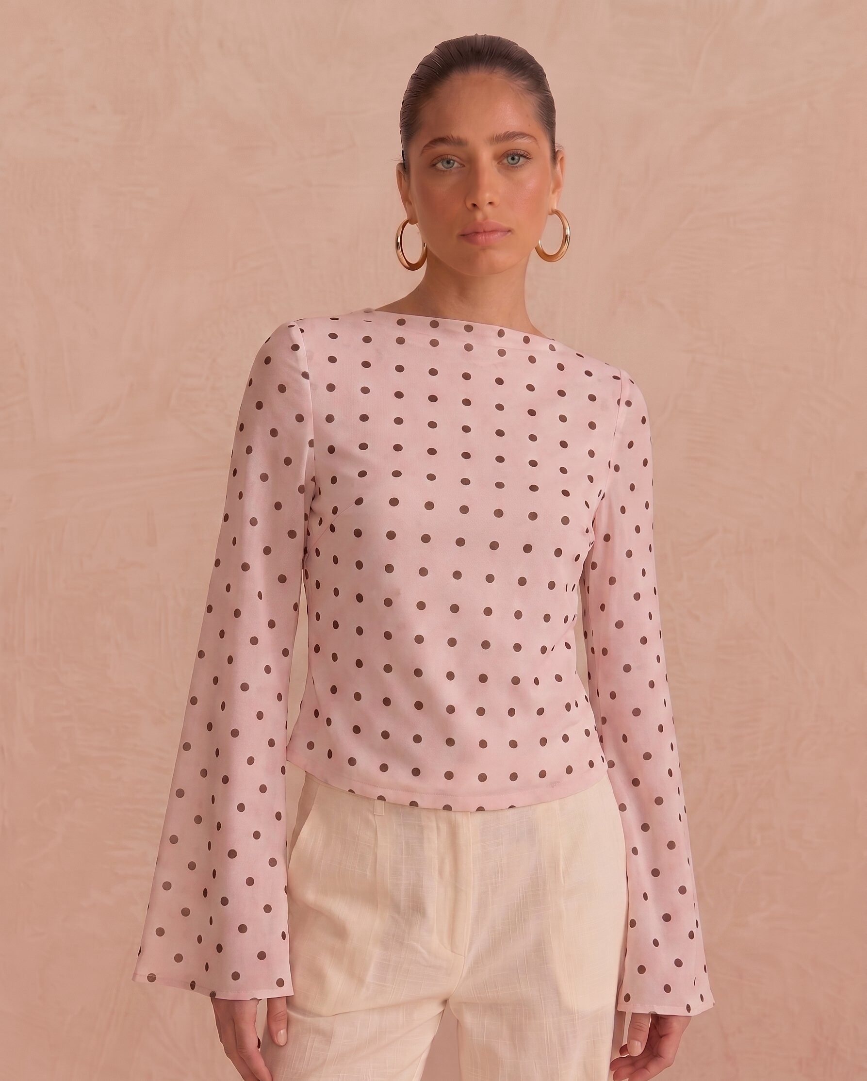 Großhändler KELIE - Bluse mit Punkten