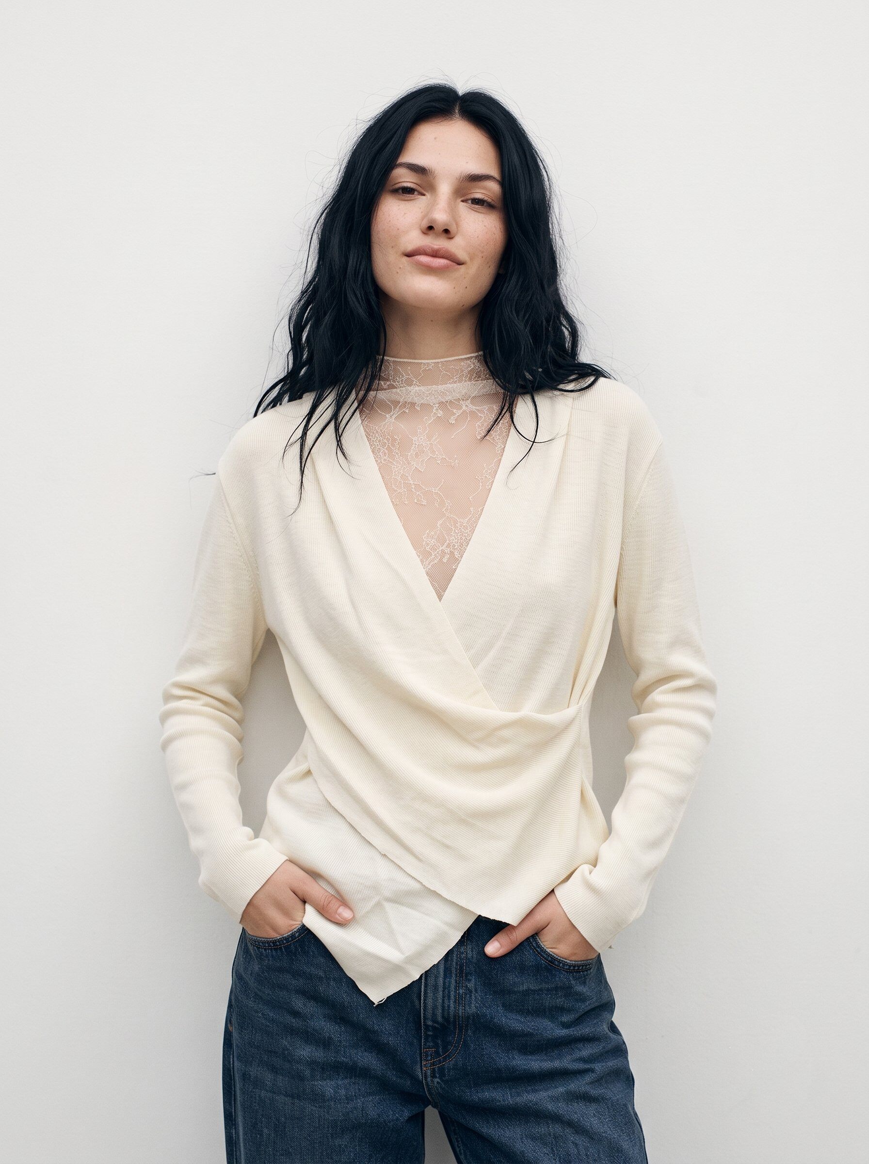 Grossista KELIE - Top in maglia da donna