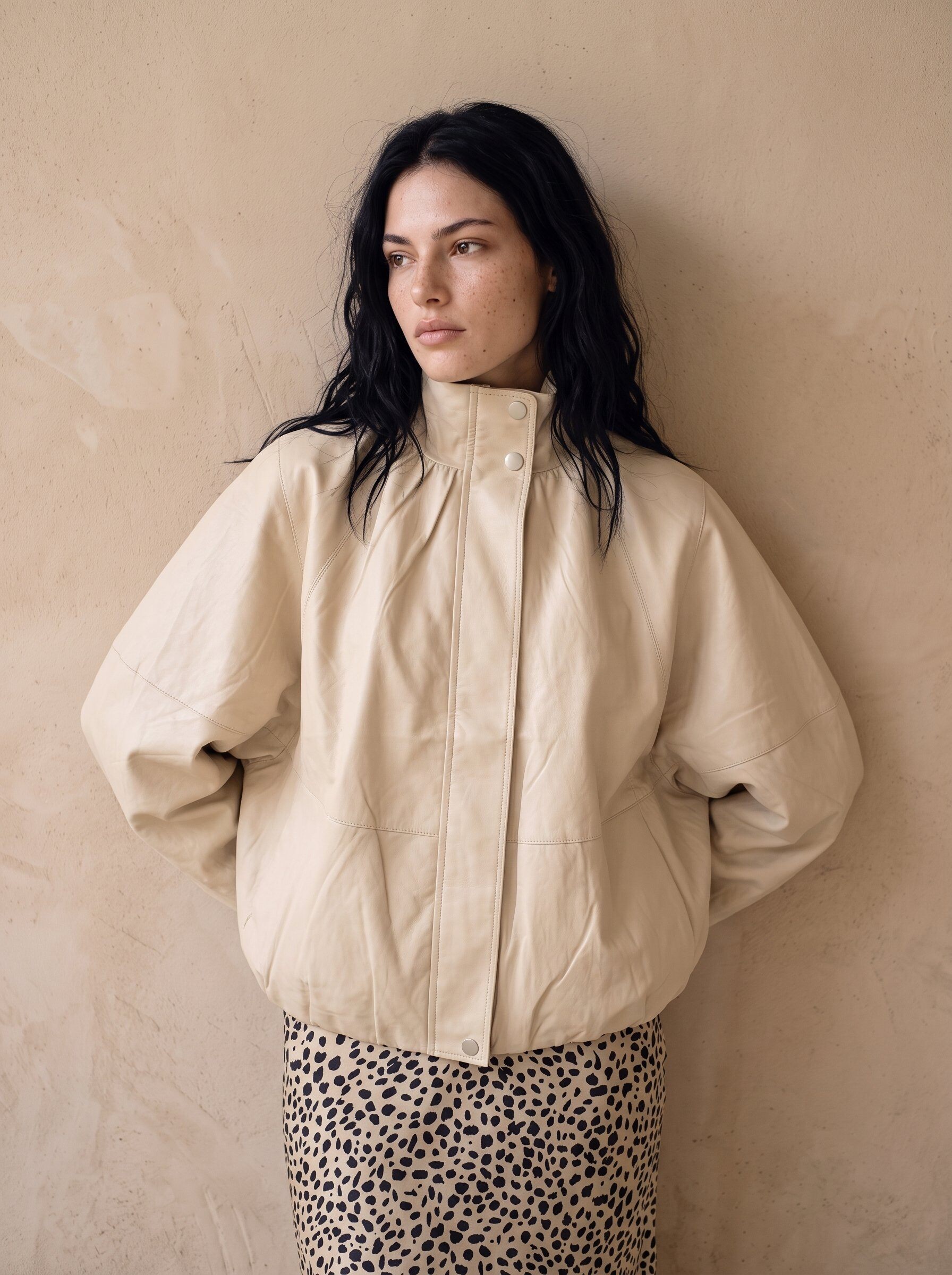 Grossiste KELIE - Veste en simili-cuir femme