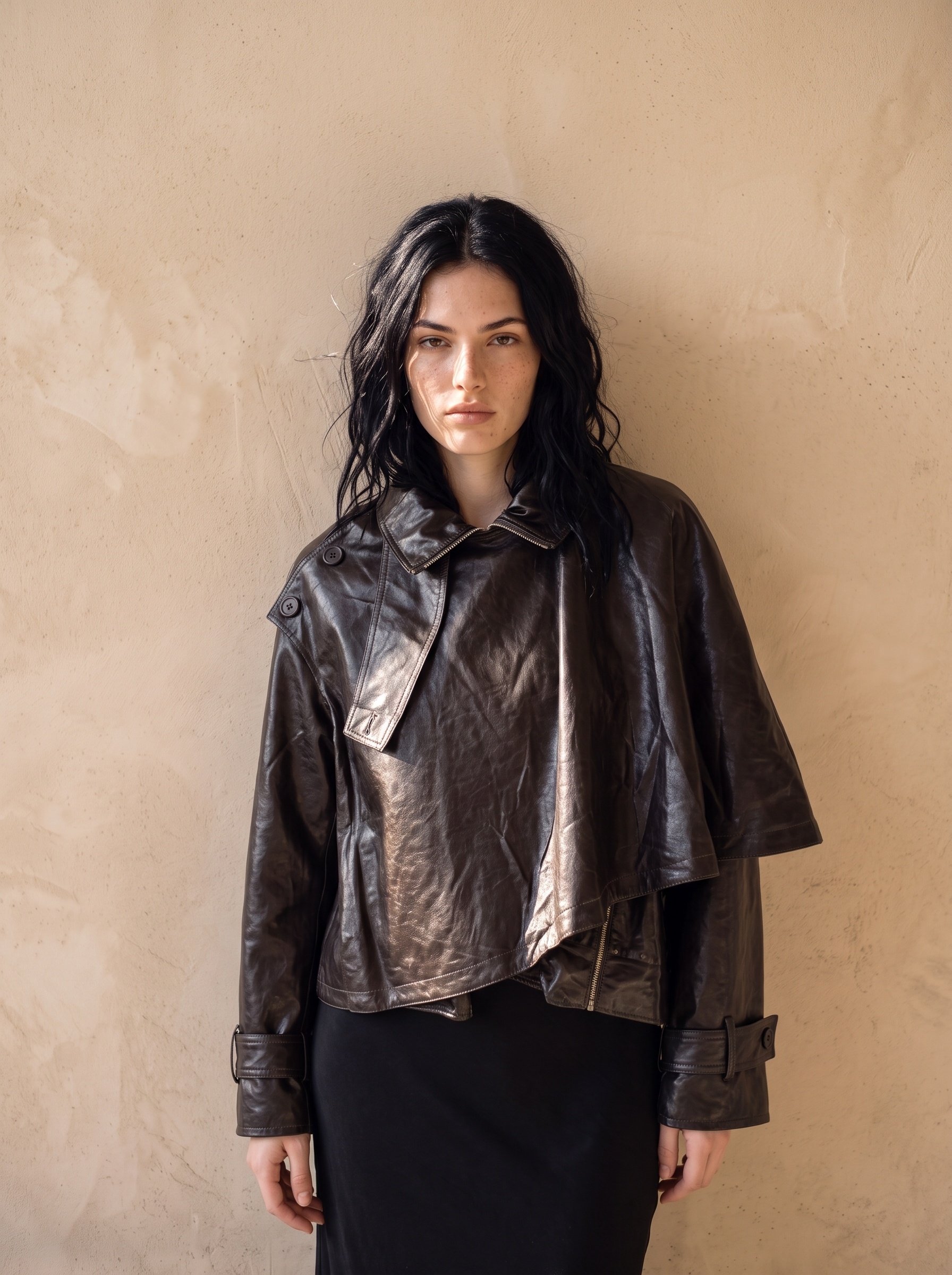 Grossiste KELIE - Veste en simili-cuir femme