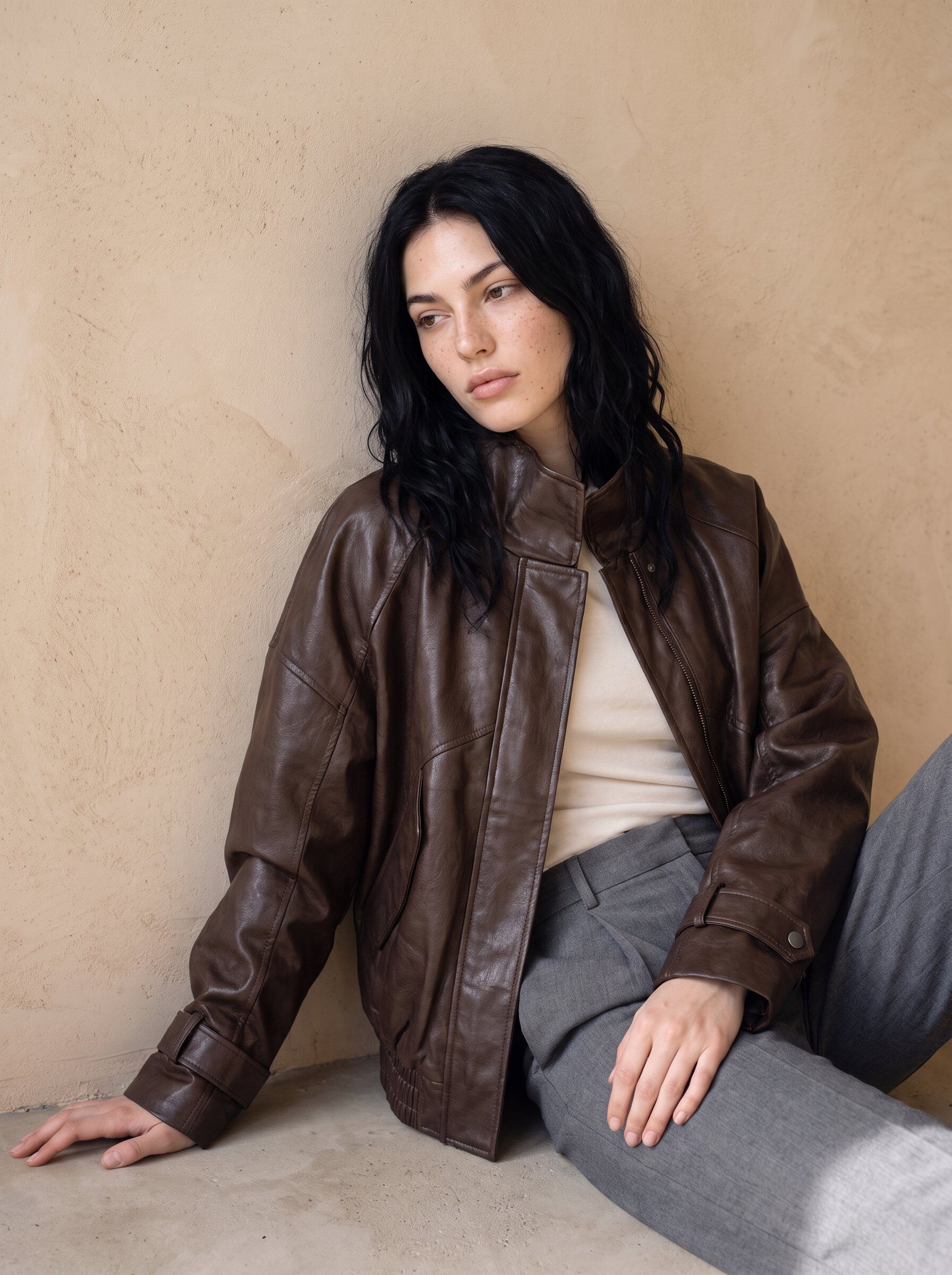 Grossiste KELIE - Veste en simili-cuir femme
