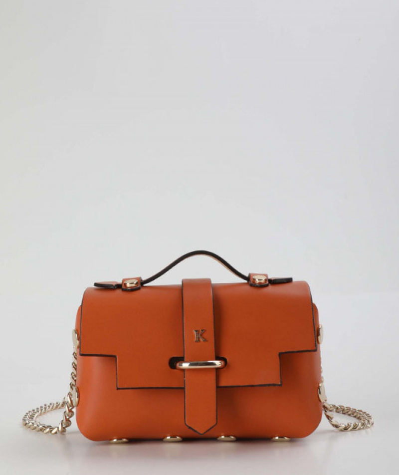 Wholesaler KESSLORD - TUBE LEATHER BAG 10 x 16 x 6 CM
