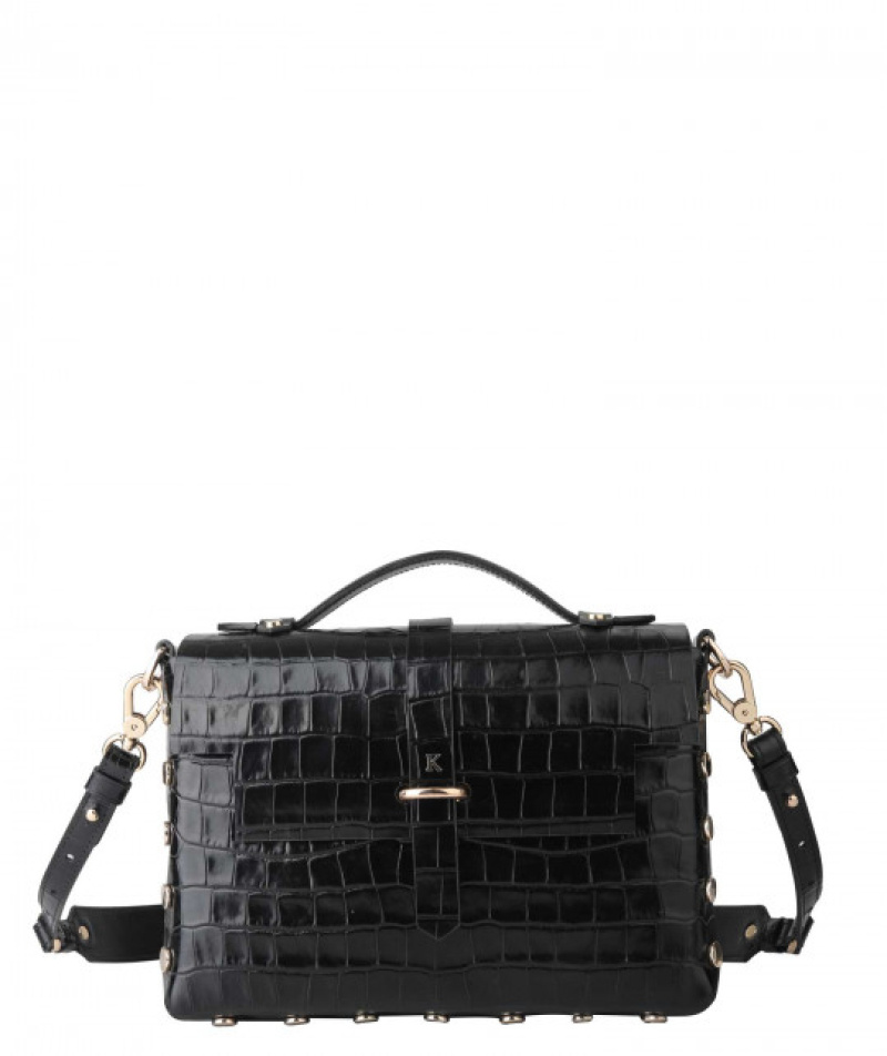Wholesaler KESSLORD - LEATHER HANDBAG TAC 19 x 25 x 8 CM