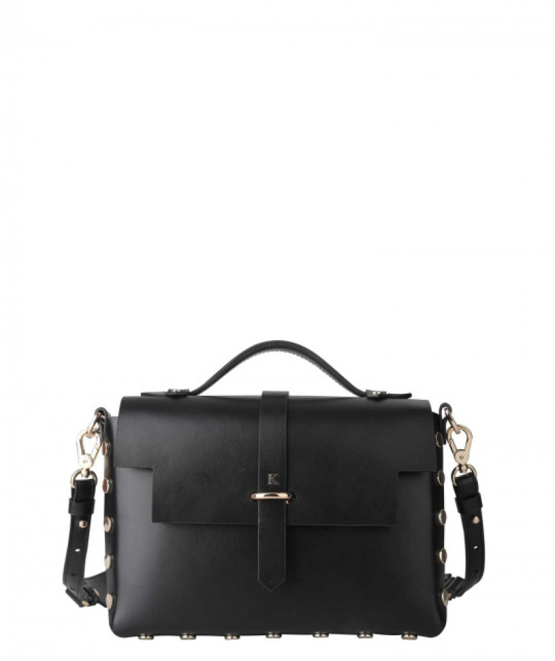 Wholesaler KESSLORD - LEATHER HANDBAG TAC 19 x 25 x 8 CM