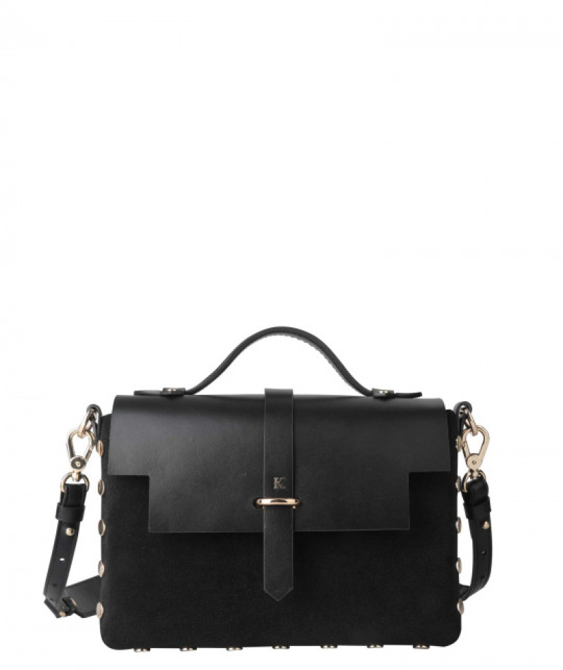 Wholesaler KESSLORD - LEATHER HANDBAG TAC 19 x 25 x 8 CM