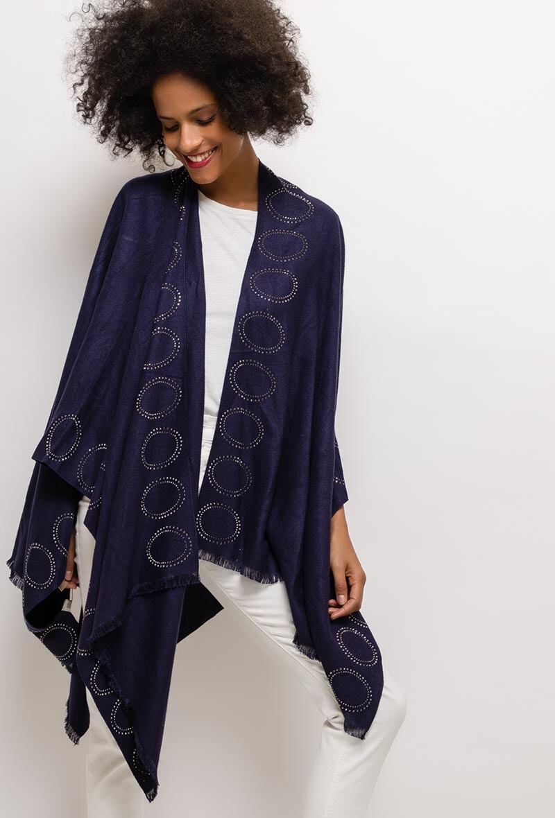 Wholesaler Ki&Love - Soft poncho with strass