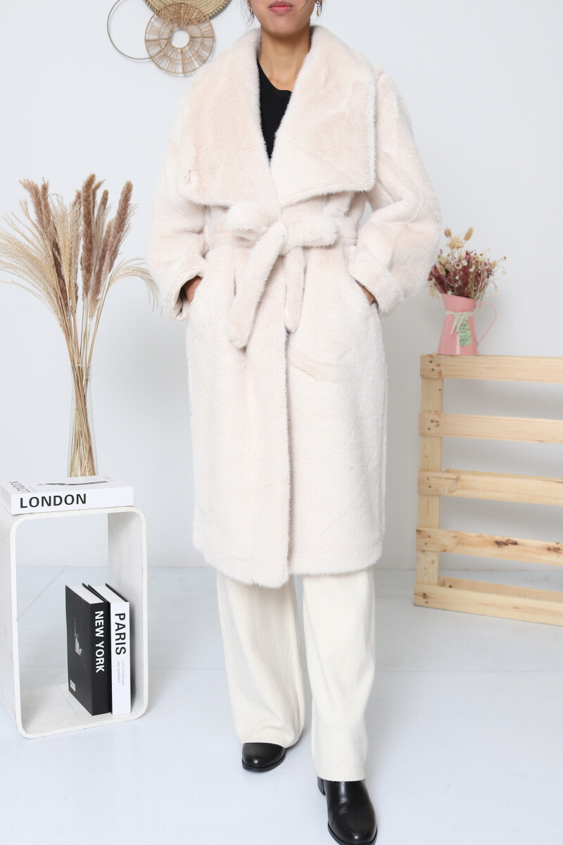 Wholesaler Ki&Love - Sleeveless faux fur coat