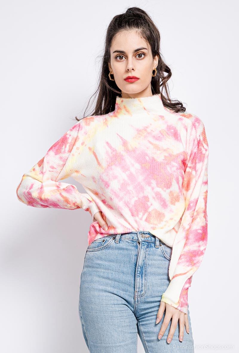 Wholesaler Ki&Love - Sweater in tie & dye