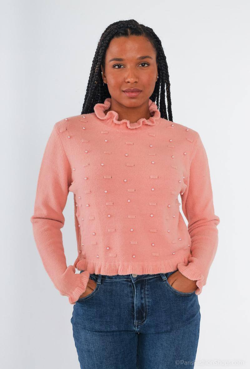 Mayorista Ki&Love - Jersey con perlas