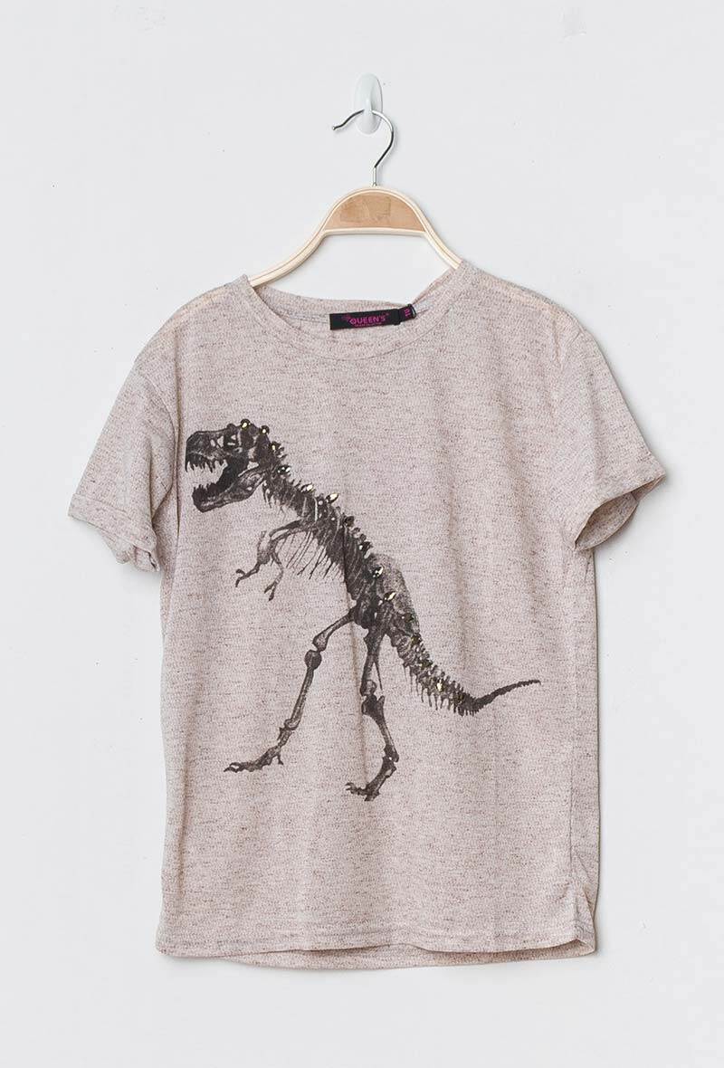 Grossiste Ki&Love - T-shirt imprimé squelette