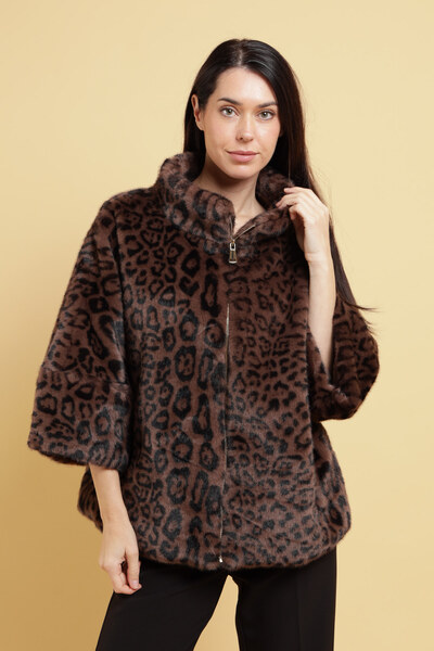 Grossiste Ki&Love - Veste en fausse fourrure Grossiste Ki&Love - Veste en fausse fourrure