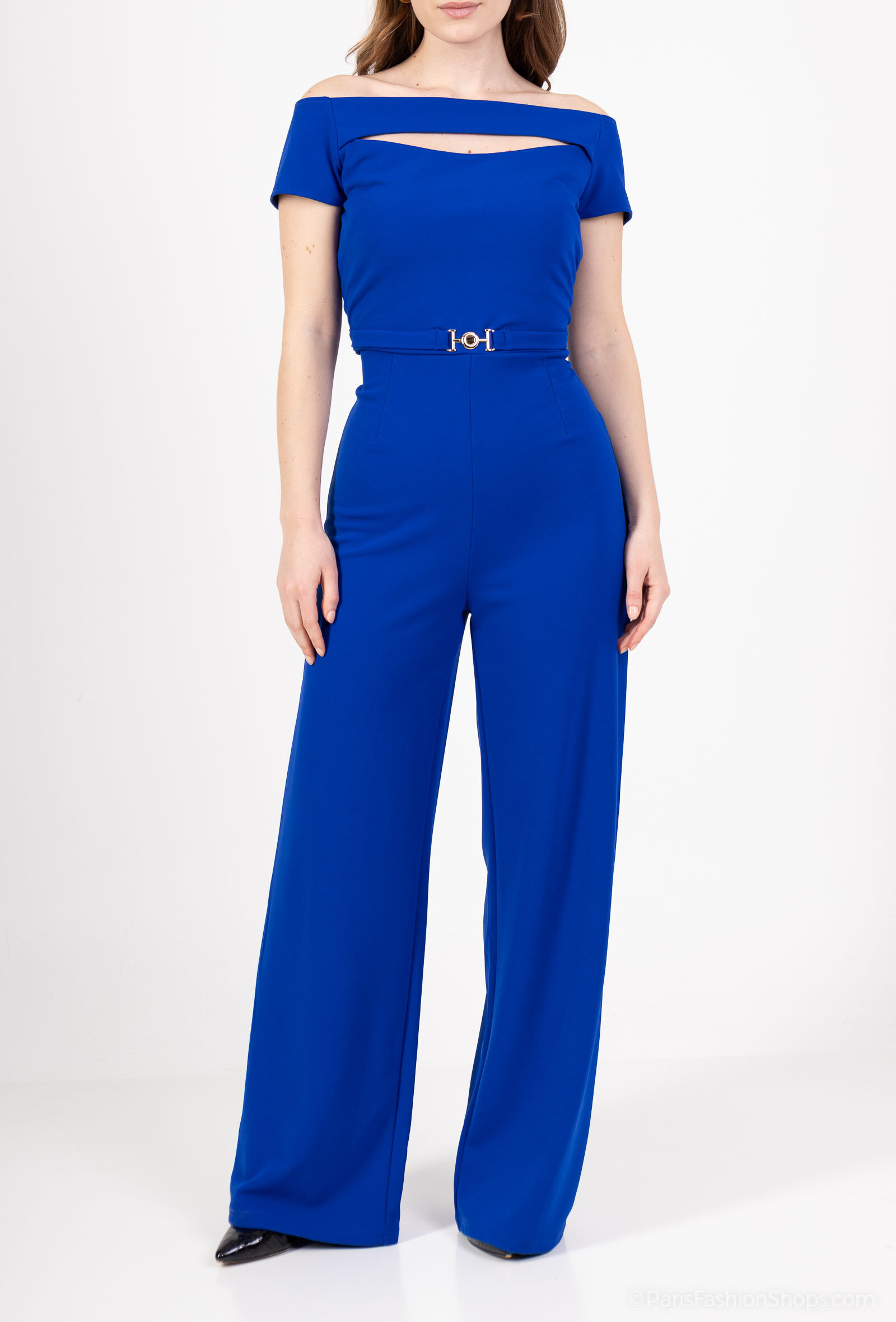 Wholesaler Kichic - Bardot collar jumpsuit
