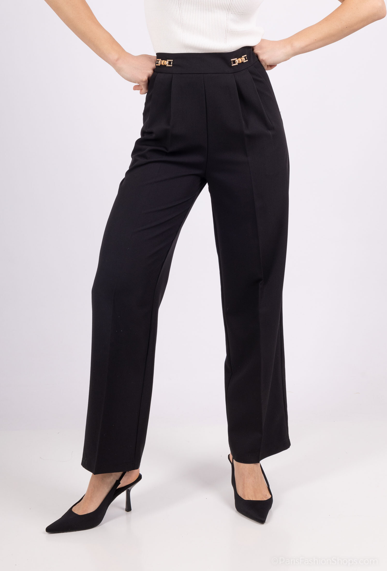 Wholesaler Kichic - Pants decorated with small curls