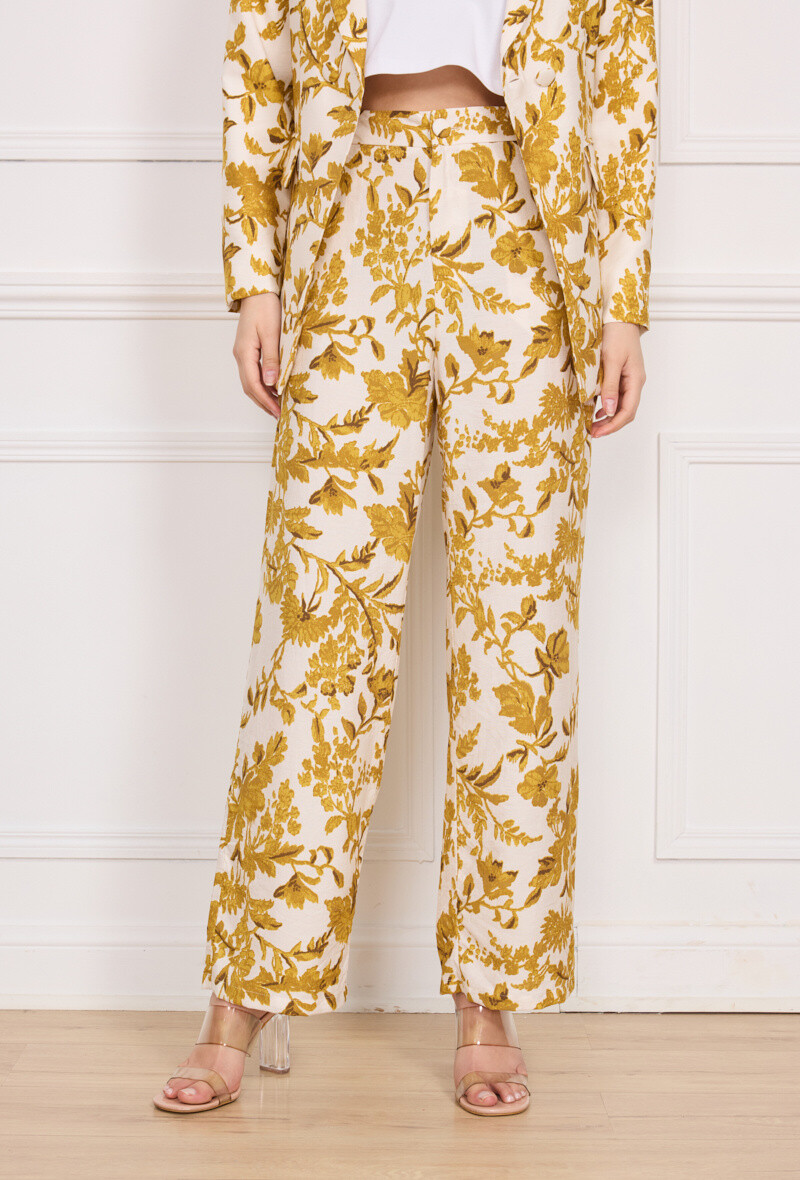 Wholesaler Kichic - Pants with elastic waist on the back