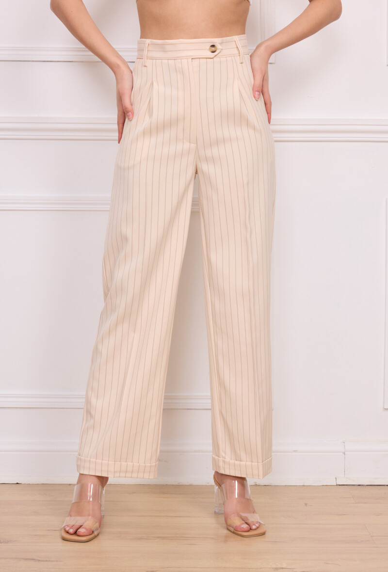 Wholesaler Kichic - Striped fabric pants