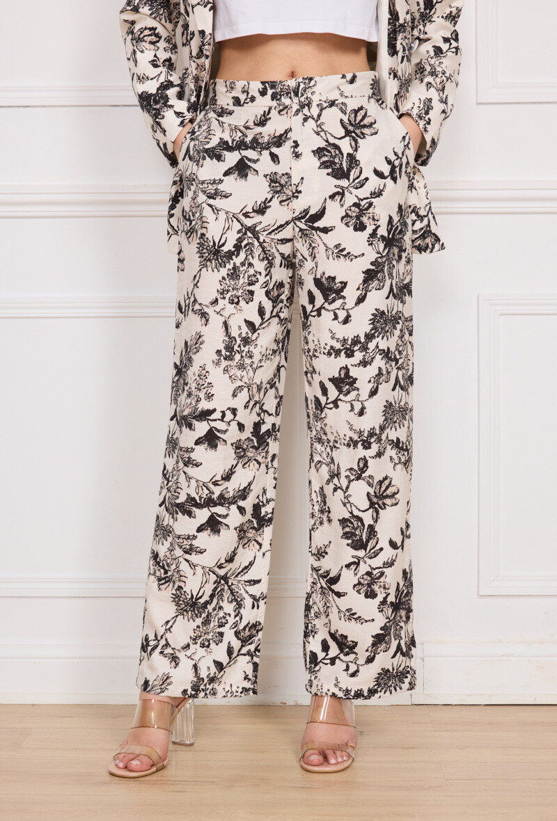 Wholesaler Kichic - Pants with elastic waist on the back