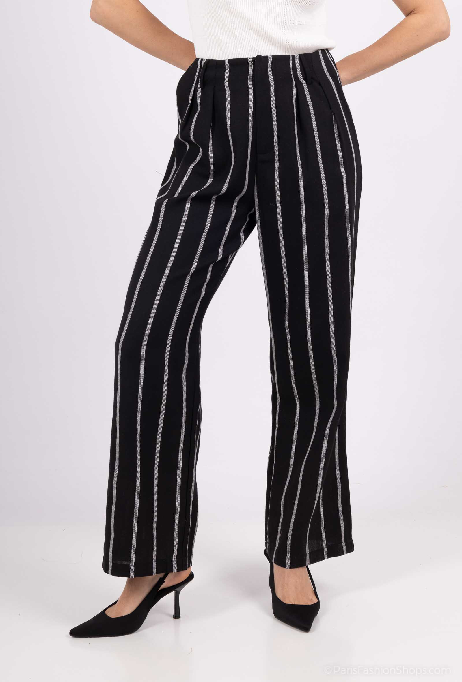 Wholesaler Kichic - Striped fabric pants