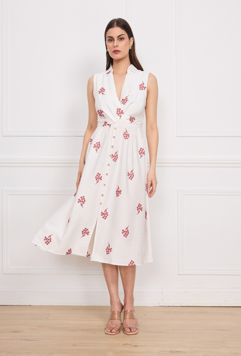 Wholesaler Kichic - Embroidered dress