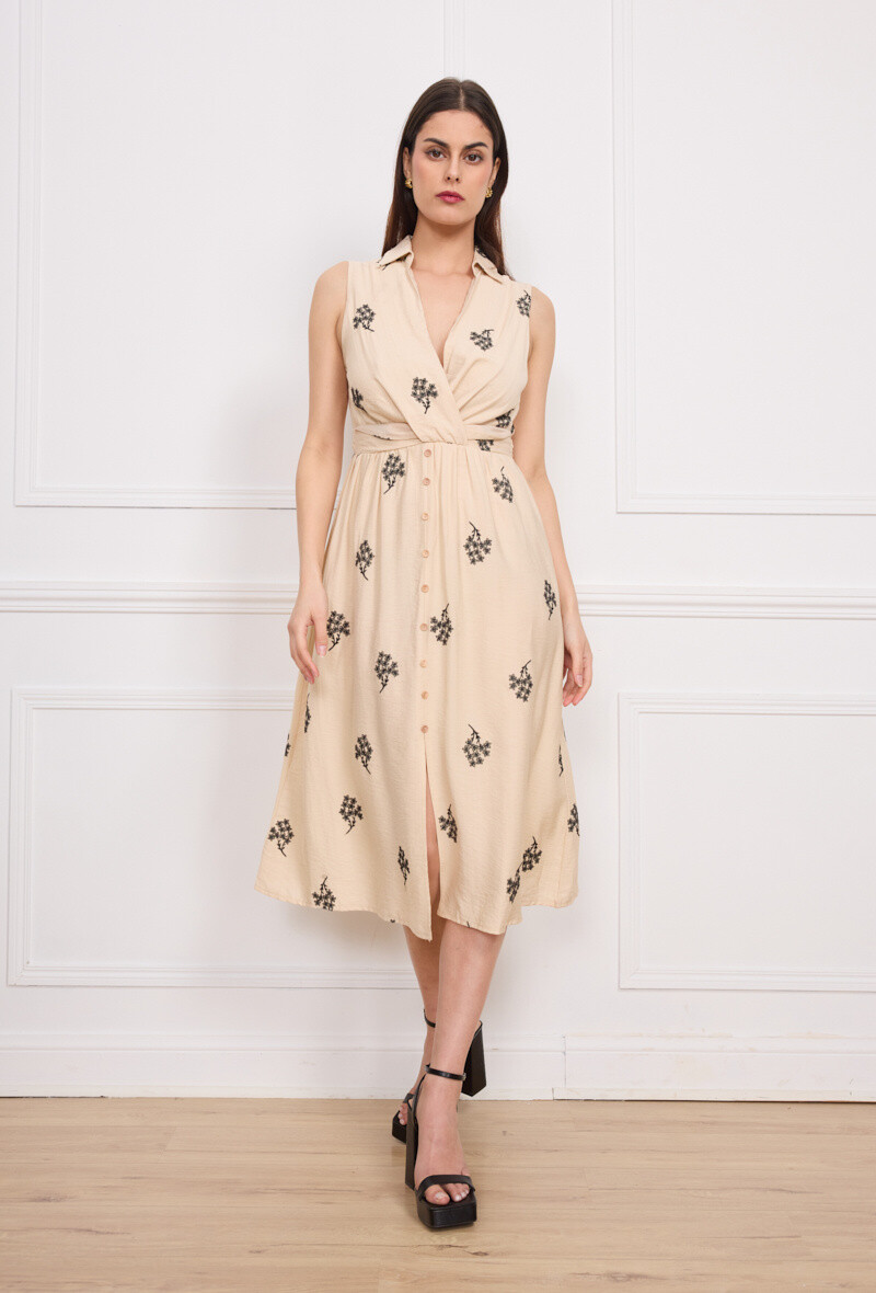 Wholesaler Kichic - Embroidered dress