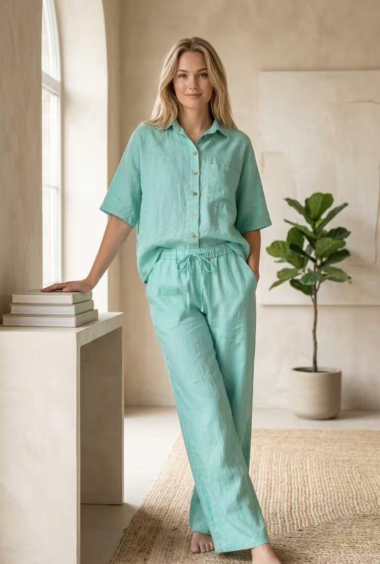 Mayorista kiki s.r.l. - PANTALONES DE LINO