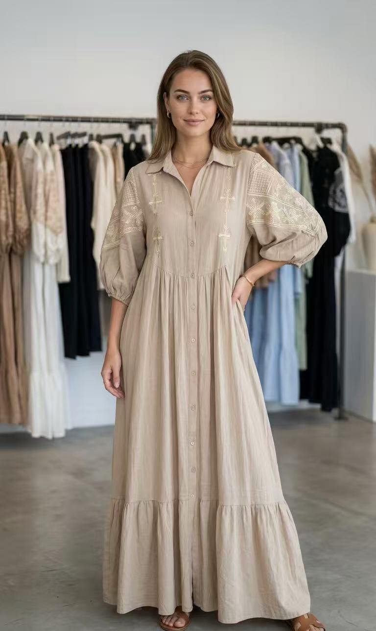 Mayorista kiki s.r.l. - VESTIDO DE ALGODÓN