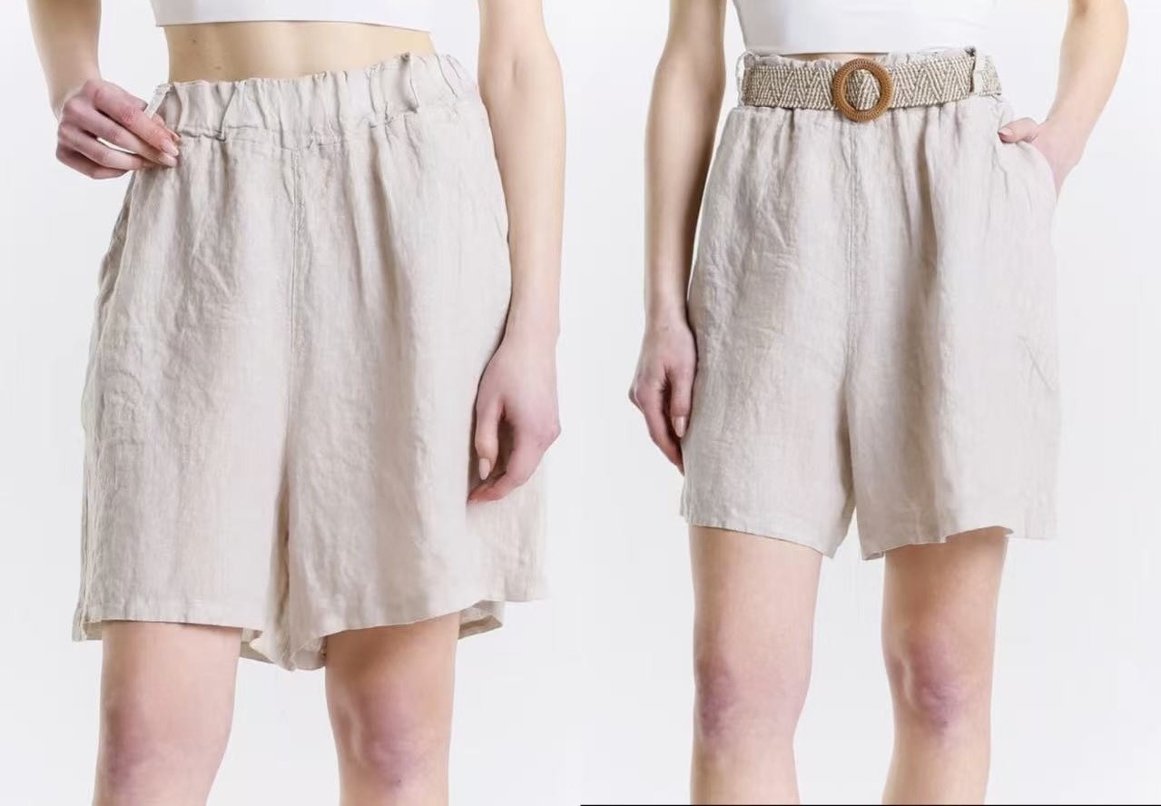 Grossista kiki s.r.l. - PANTALONCINI LINO