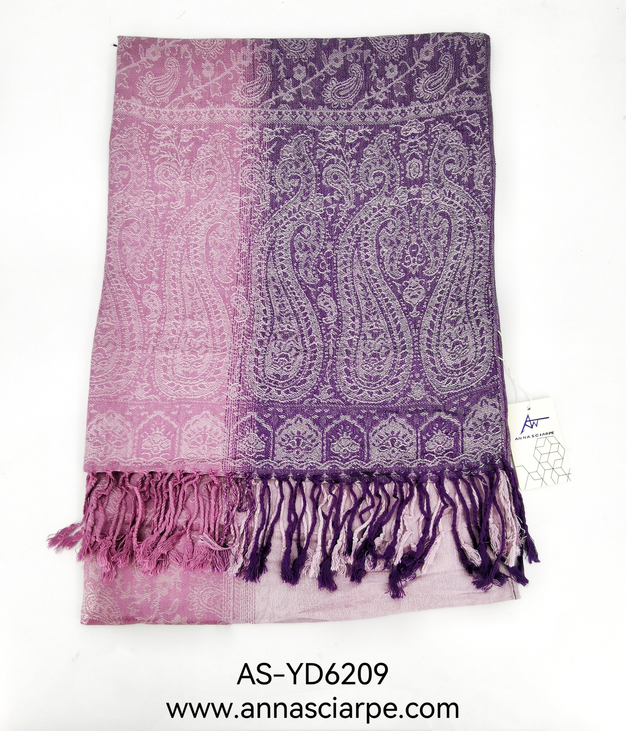 Wholesaler KIKKI MIO - WOMEN'S SCARF ETHNIC PATTERNS PACK OF 12 ASSORTED COLORS