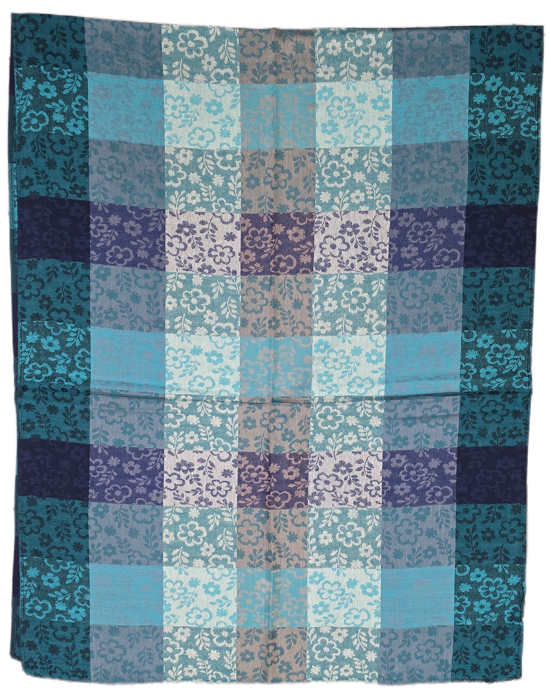 Wholesaler KIKKI MIO - WOMEN'S SCARF ETHNIC PATTERNS PACK OF 12 ASSORTED COLORS