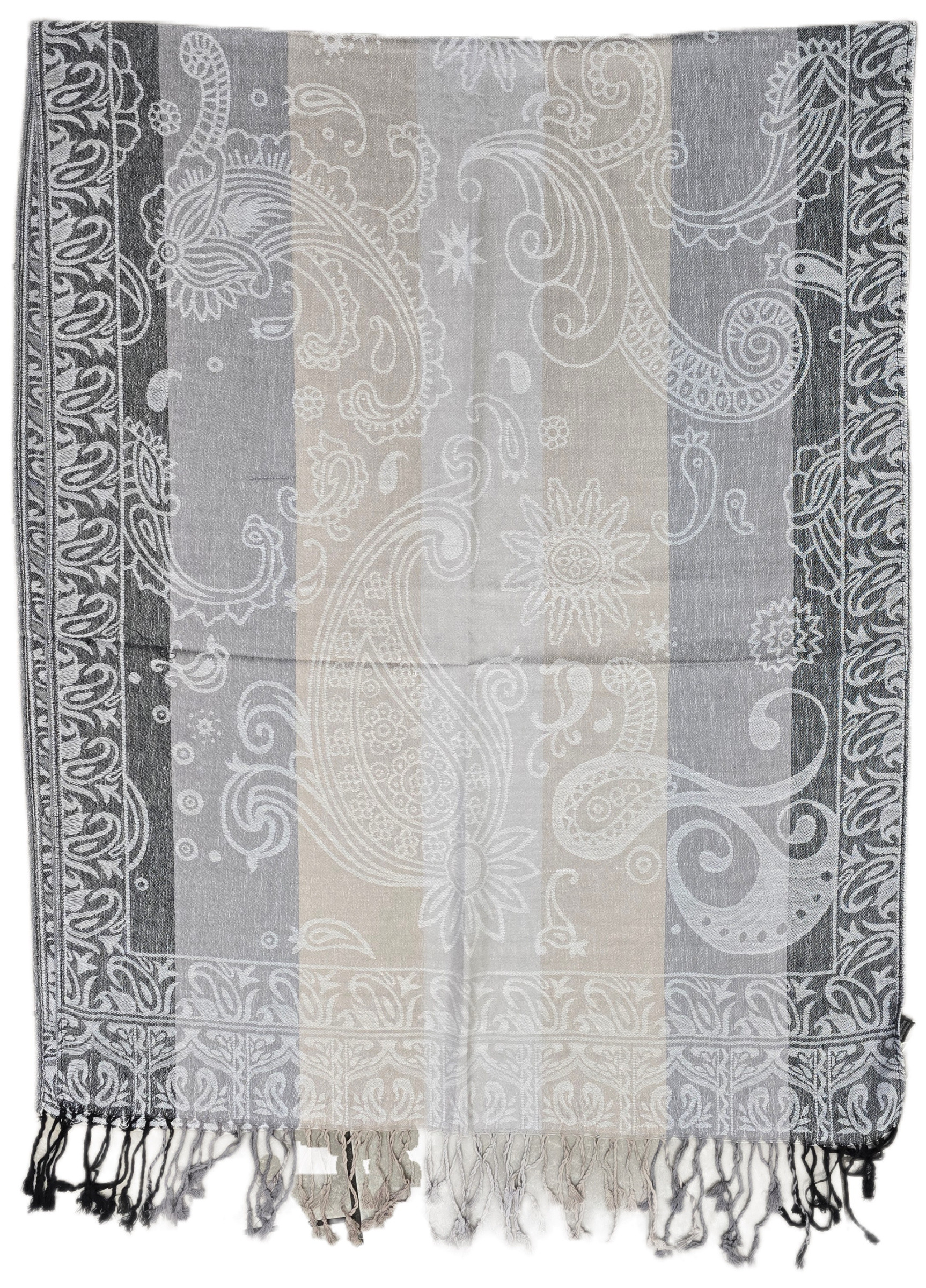Wholesaler KIKKI MIO - WOMEN'S SCARF WITH ETHNIC PATTERNS