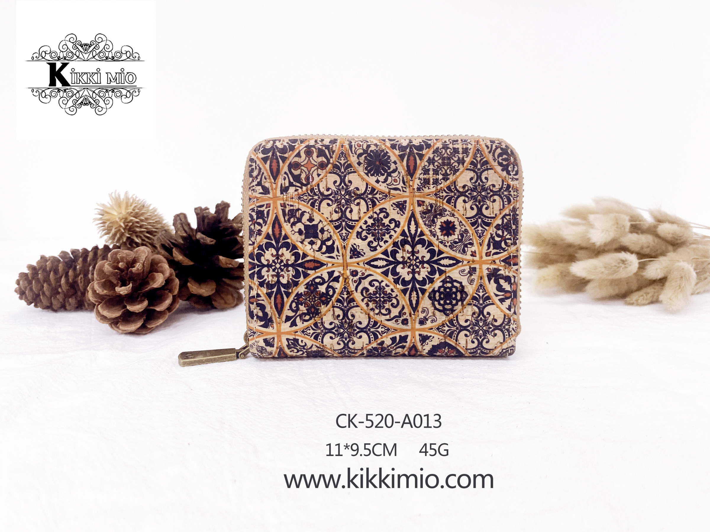 Großhändler KIKKI MIO - DAMEN-GELDBÖRSE AUS NATURKORK KLEIN