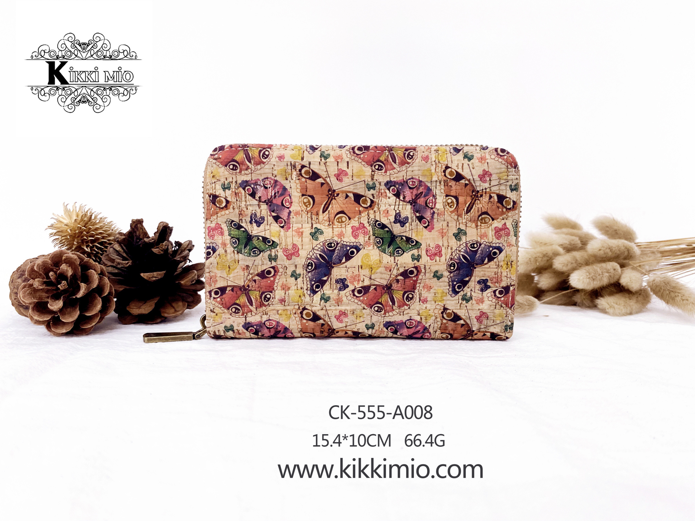 Großhändler KIKKI MIO - DAMEN-GELDBÖRSE AUS NATURKORK