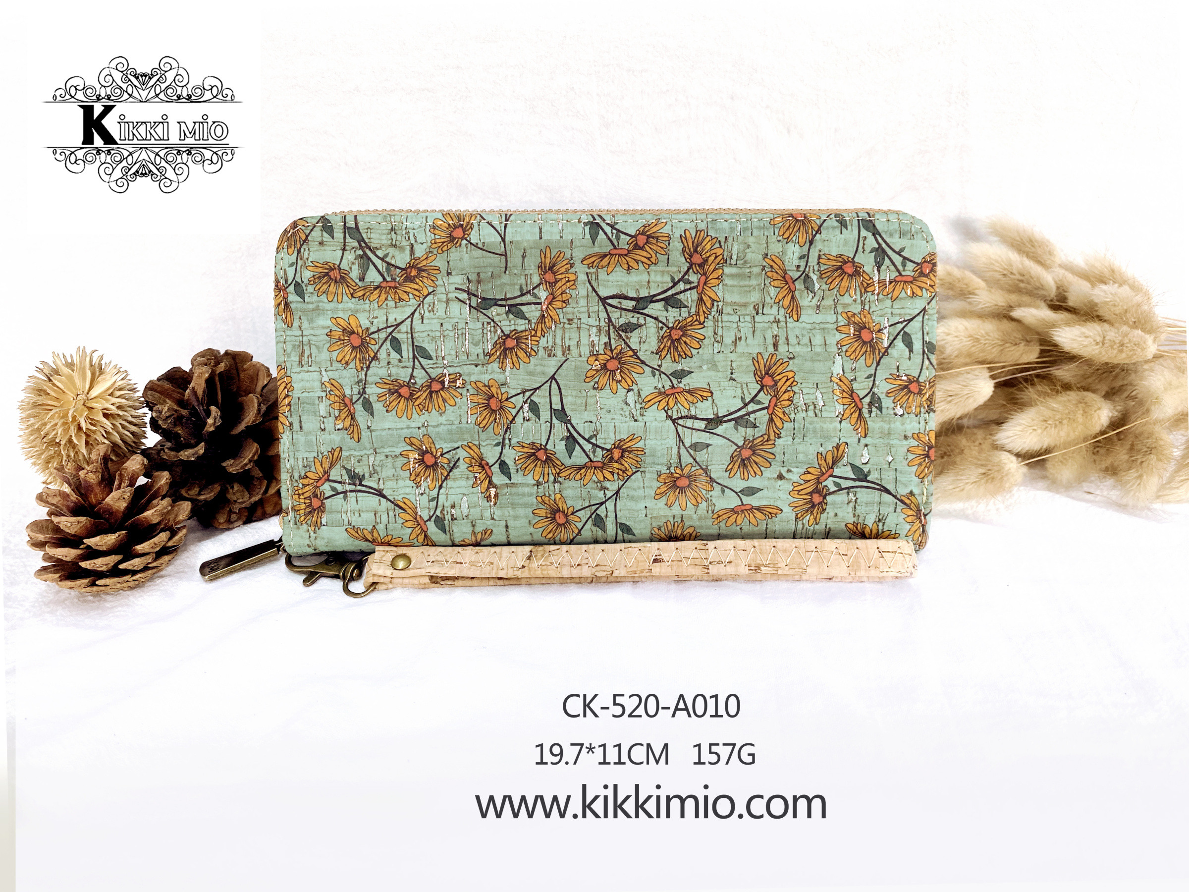 Großhändler KIKKI MIO - DAMEN-GELDBÖRSE AUS NATURKORK