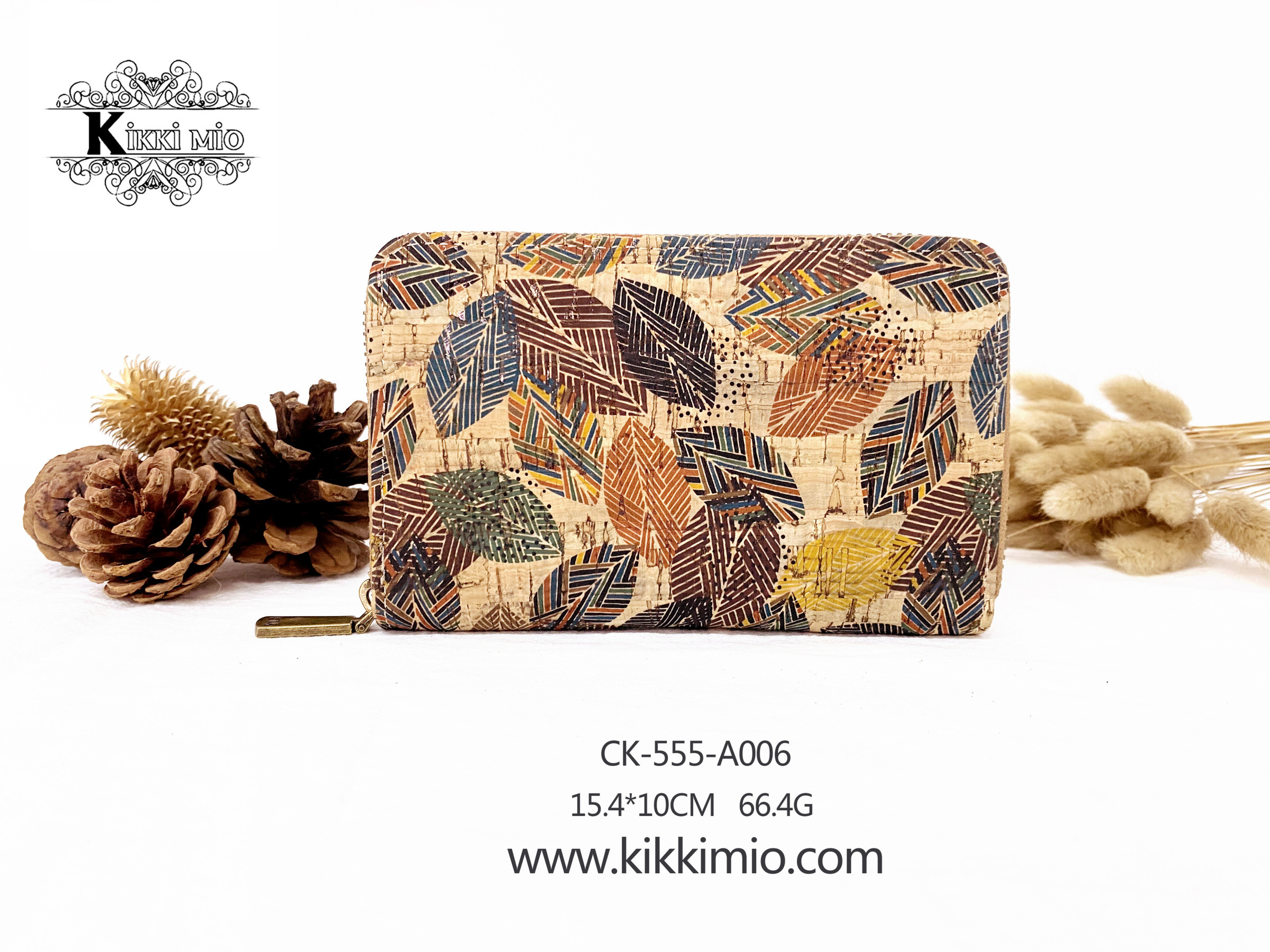 Großhändler KIKKI MIO - DAMEN-GELDBÖRSE AUS NATURKORK