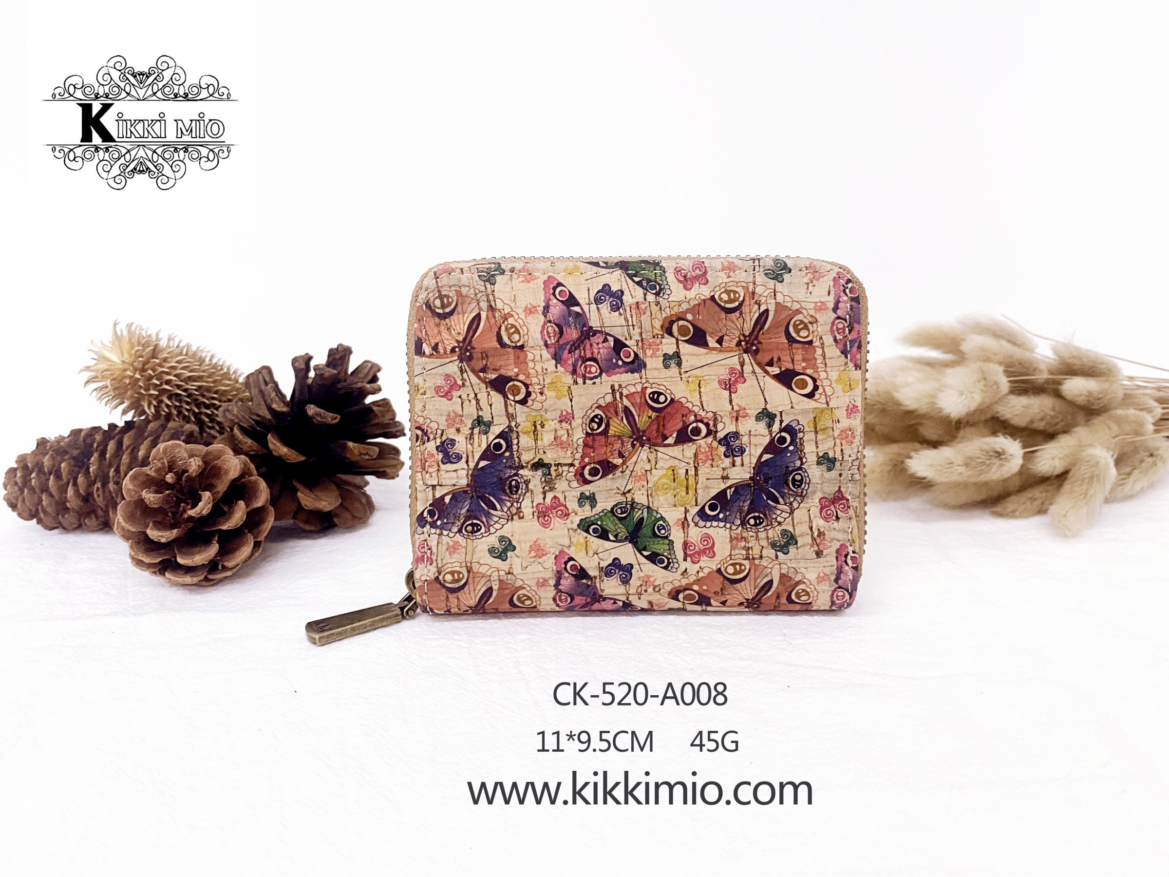Großhändler KIKKI MIO - DAMEN-GELDBÖRSE AUS NATURKORK KLEIN