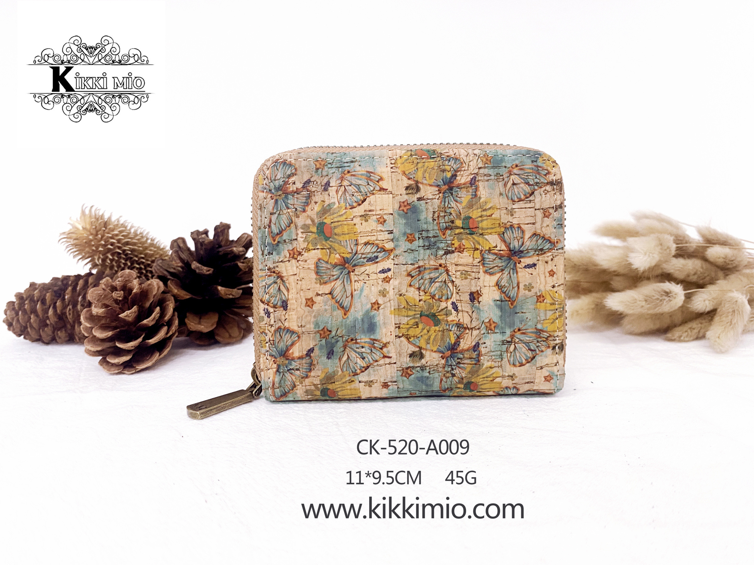 Großhändler KIKKI MIO - DAMEN-GELDBÖRSE AUS NATURKORK KLEIN