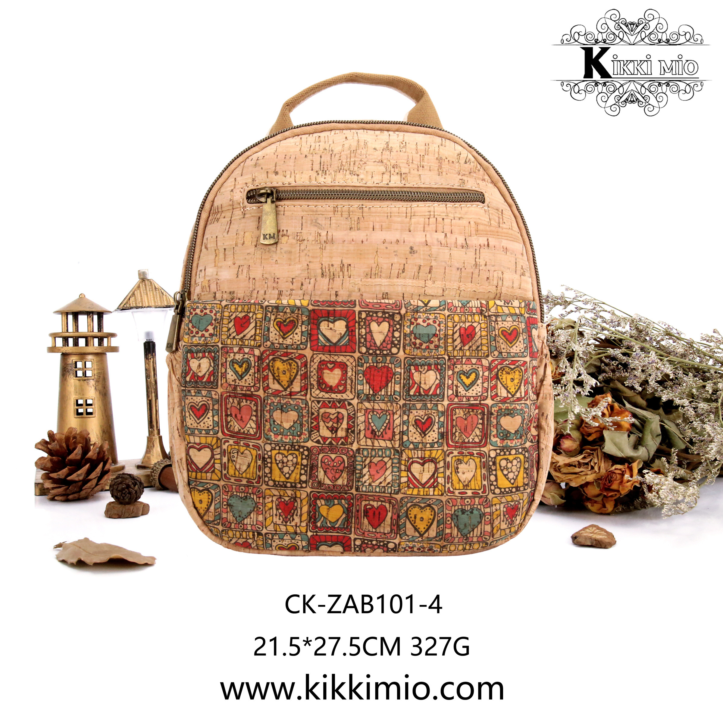 Großhändler KIKKI MIO - NATÜRLICHER KORK-RUCKSACK
