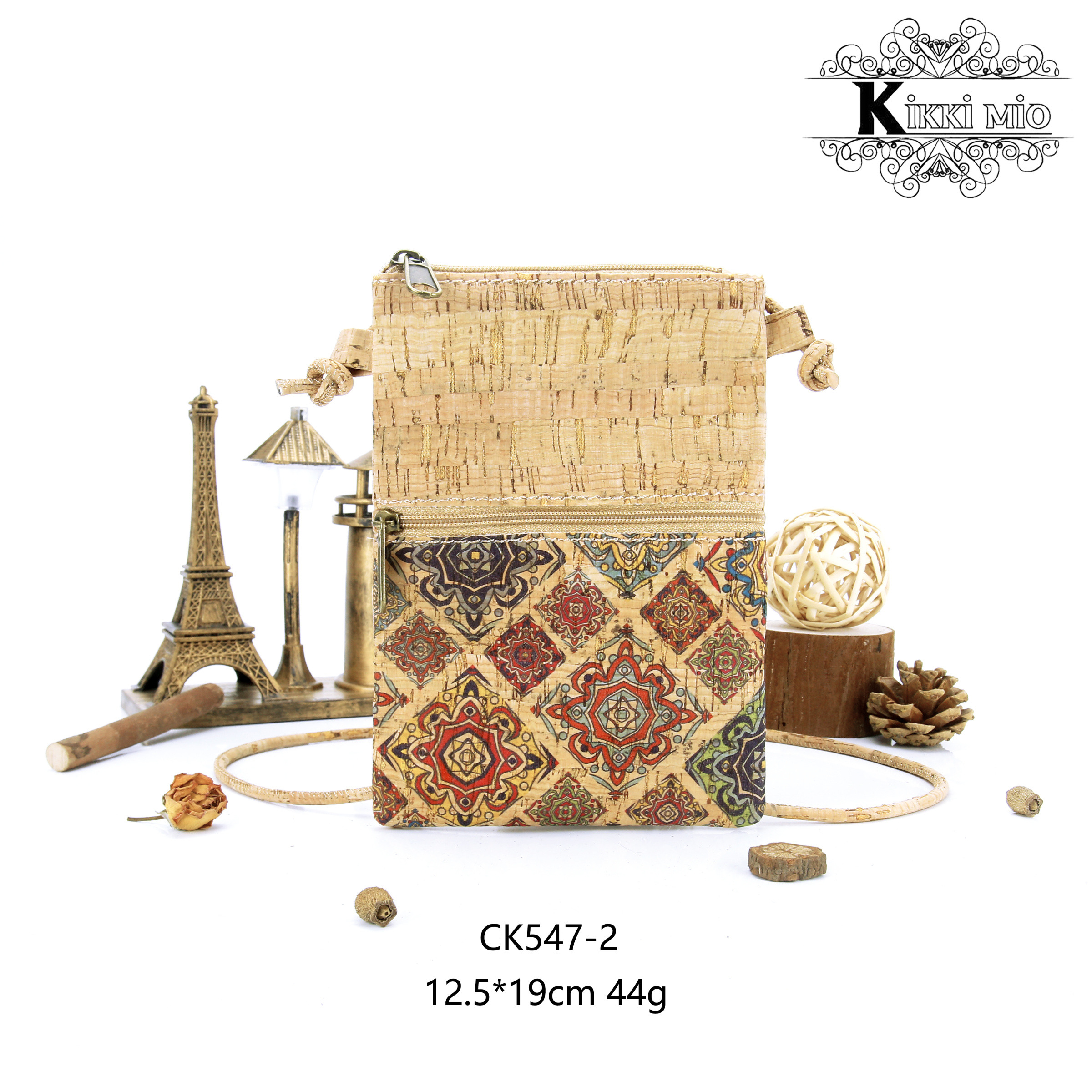 Mayorista KIKKI MIO - FUNDA PARA MÓVIL DE MUJER EN CORCHO ORIGINAL NATURAL