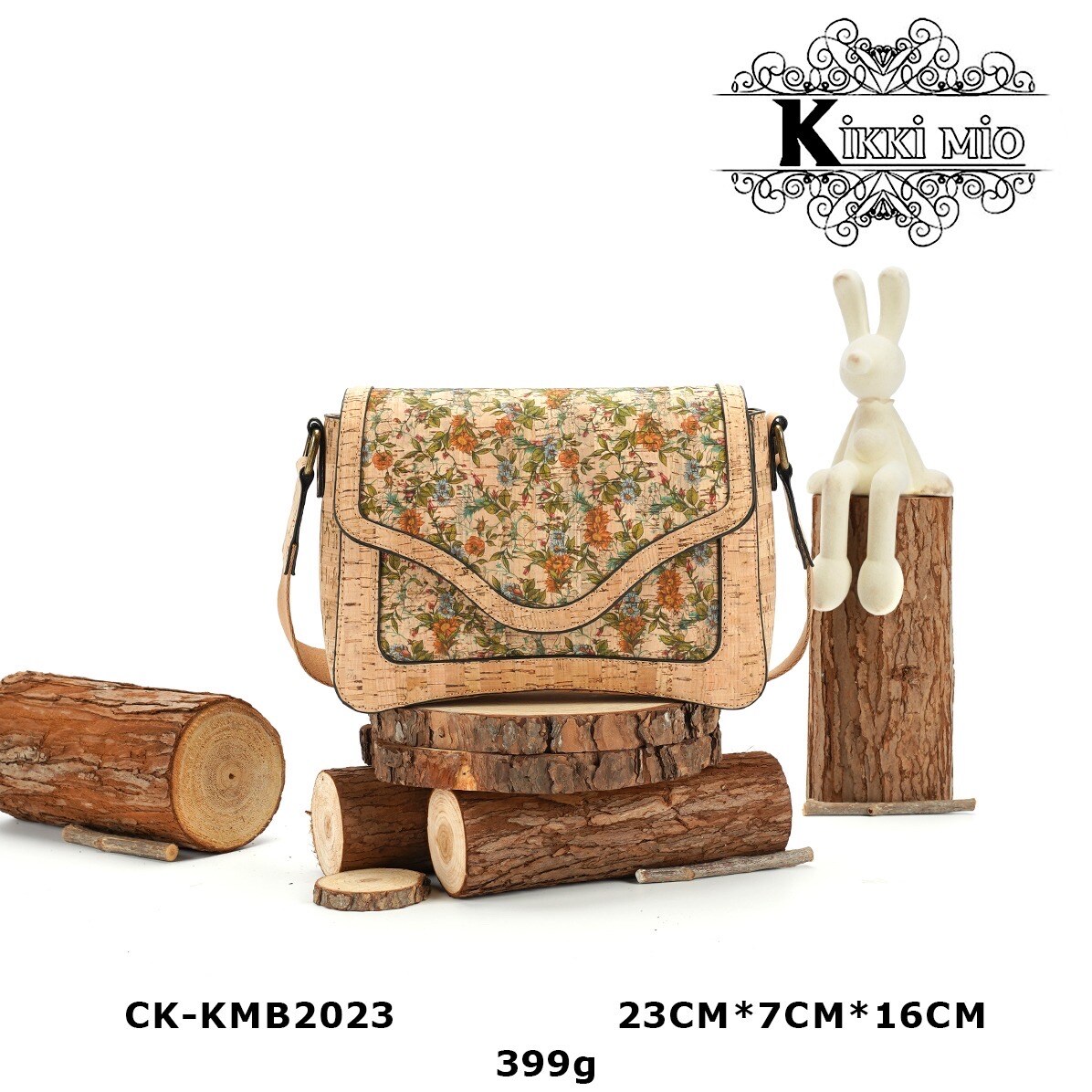 Grossista KIKKI MIO - BORSA A TRACOLLA IN SUGHERO