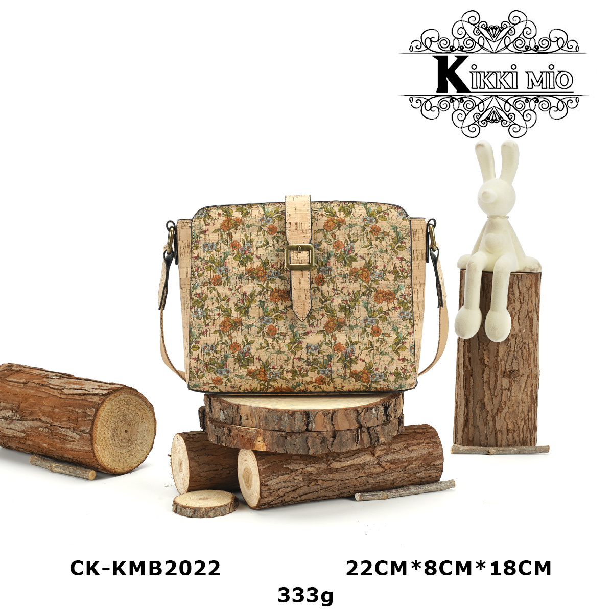 Wholesaler KIKKI MIO - WOMEN'S BAG IN ORIGINAL NATURAL CORK
