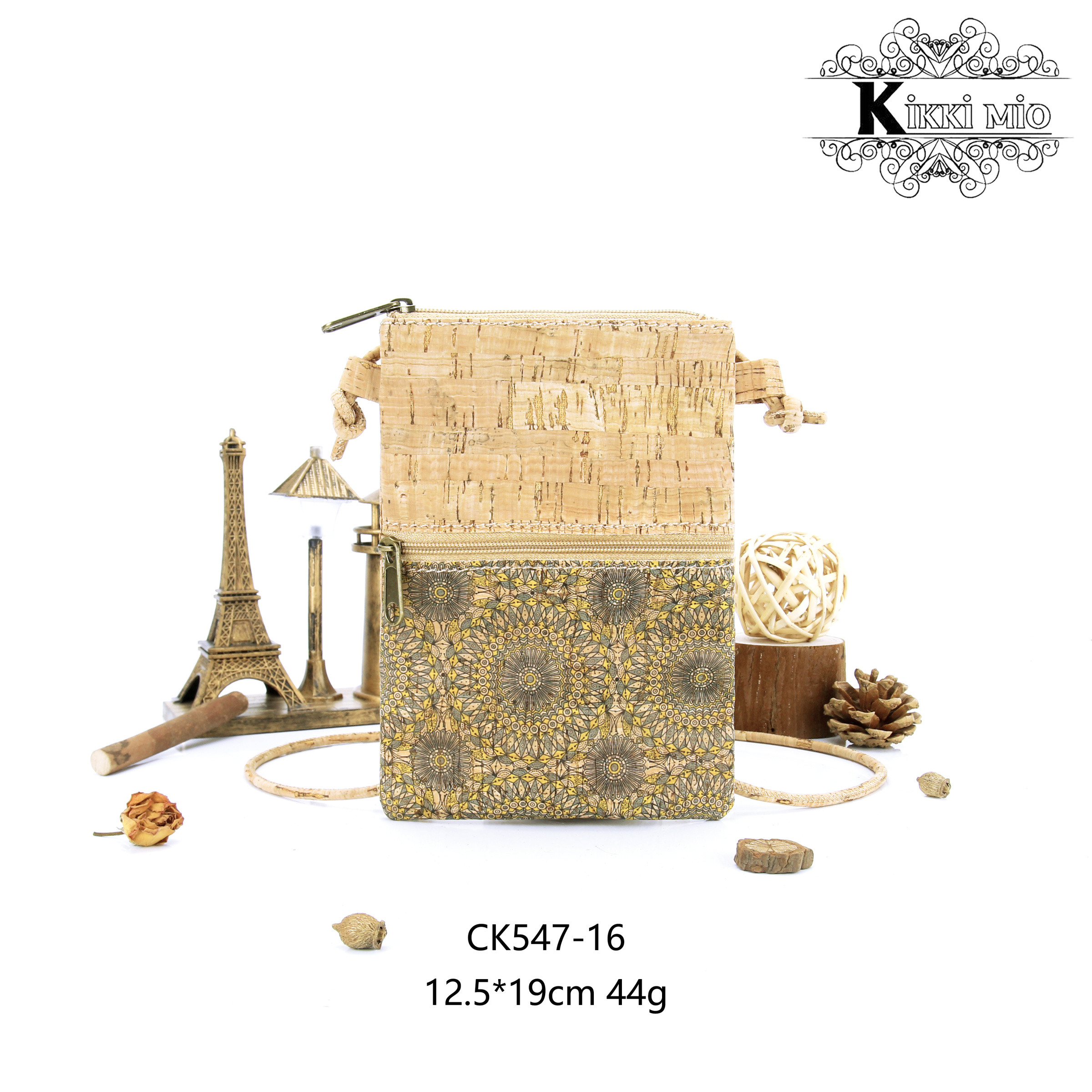 Mayorista KIKKI MIO - FUNDA PARA MÓVIL DE MUJER EN CORCHO ORIGINAL NATURAL