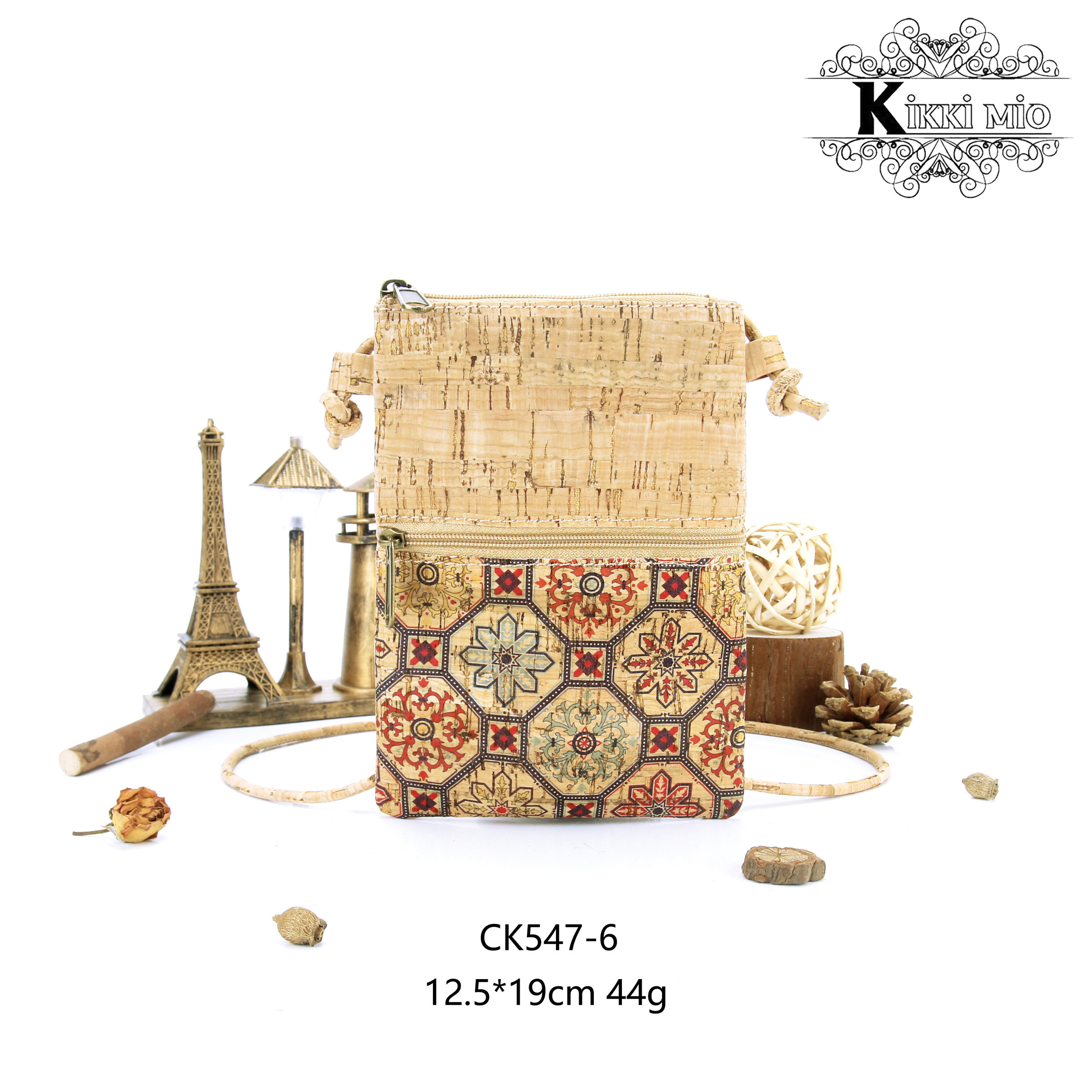 Mayorista KIKKI MIO - FUNDA PARA MÓVIL DE MUJER EN CORCHO ORIGINAL NATURAL