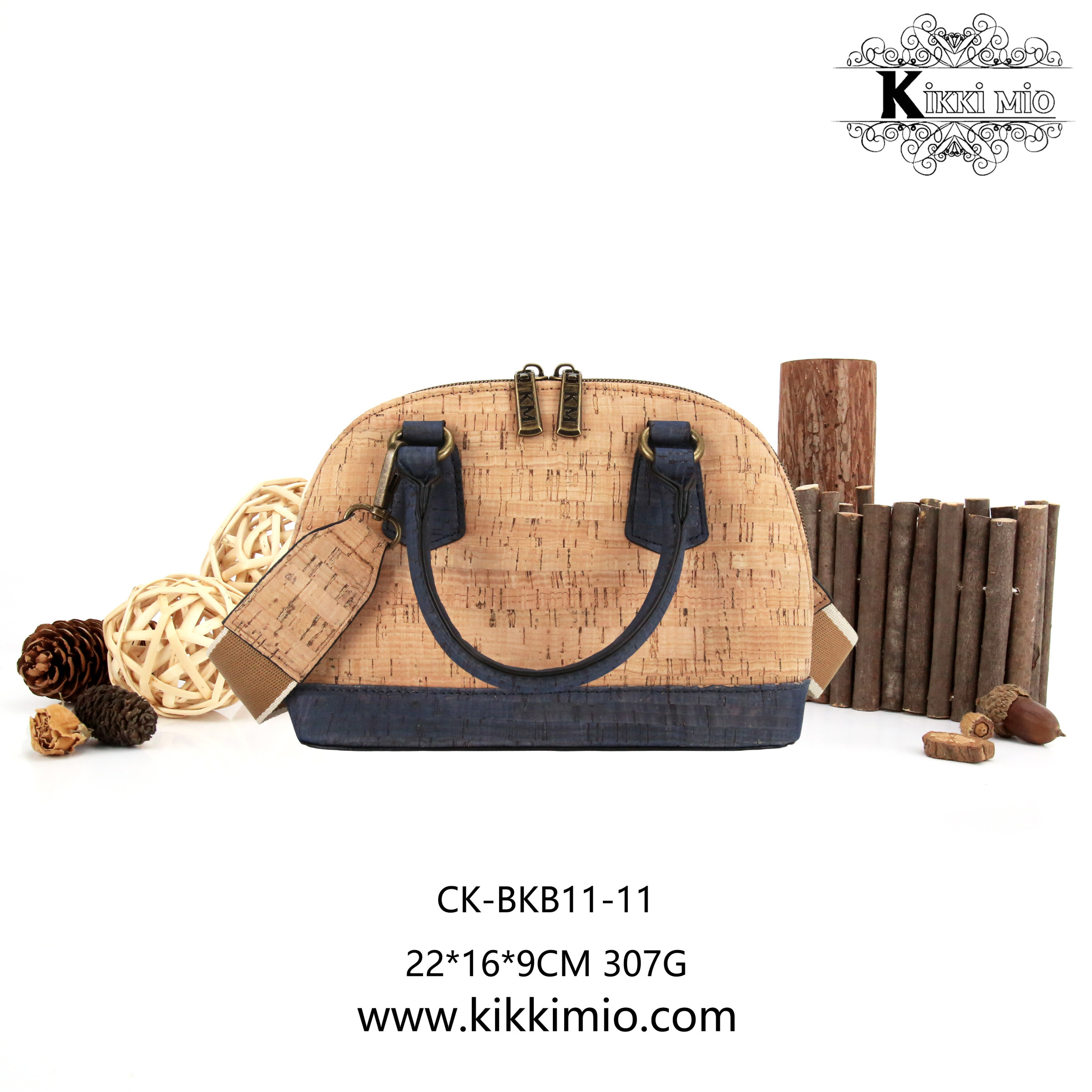 Großhändler KIKKI MIO - DAMENHANDTASCHE AUS NATURKORK