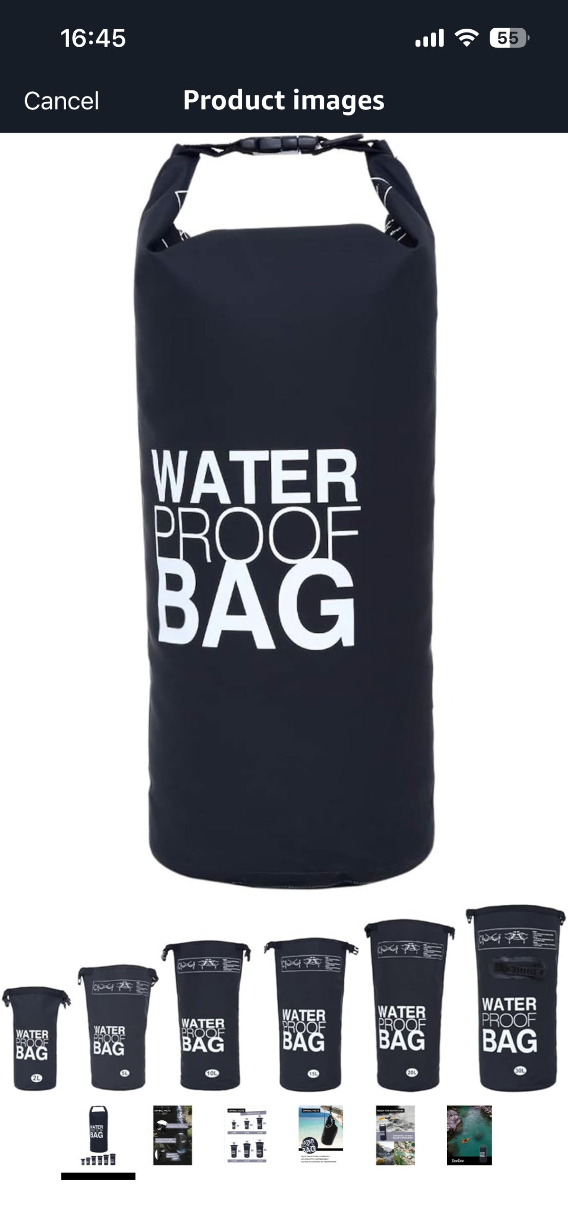 Wholesaler KIKKI MIO - Waterproof Bag, Dry Bag 5L 10L 15L 20L 30L with Adjustable Shoulder Strap for Beach Water Sports Hiking Kayak