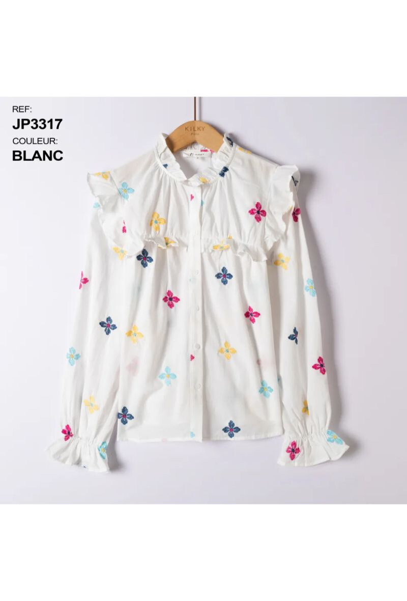 100% cotton shirt for women, Spring/Summer 2025 collection, light and ideal for the season, made in China.