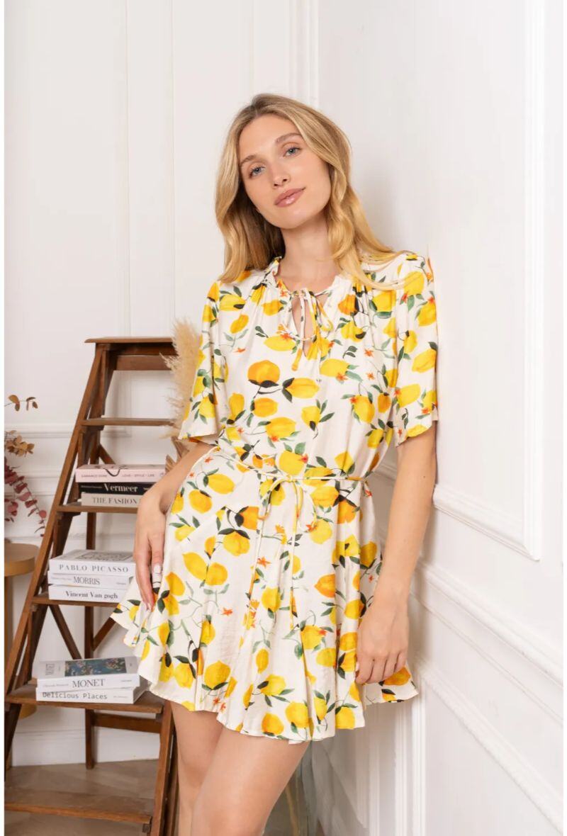 Grossiste Kilky - ROBE COURTE IMPRIME