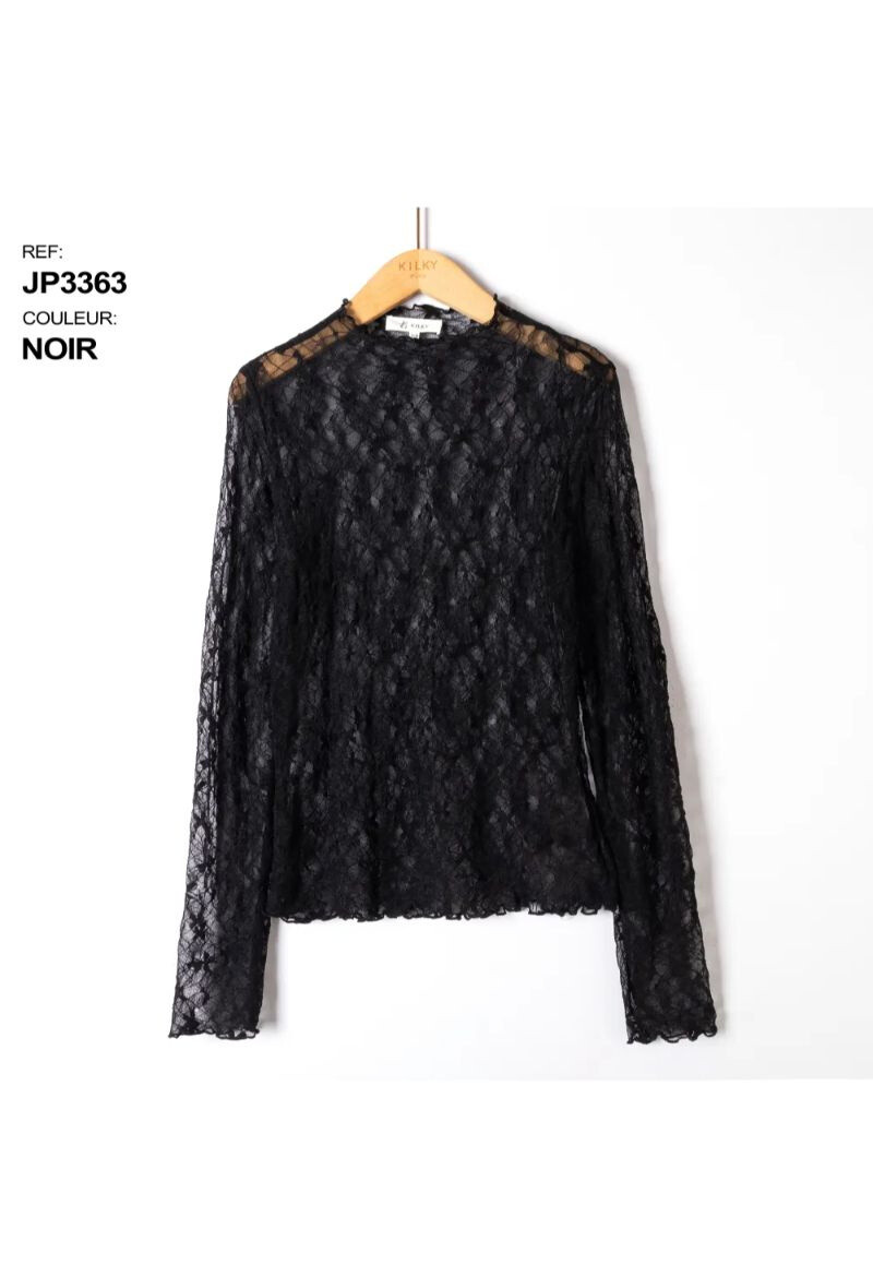 Women's top spring/summer, breathable polyester 90%, elastane 10%, perfect for the mild season, designed in China.