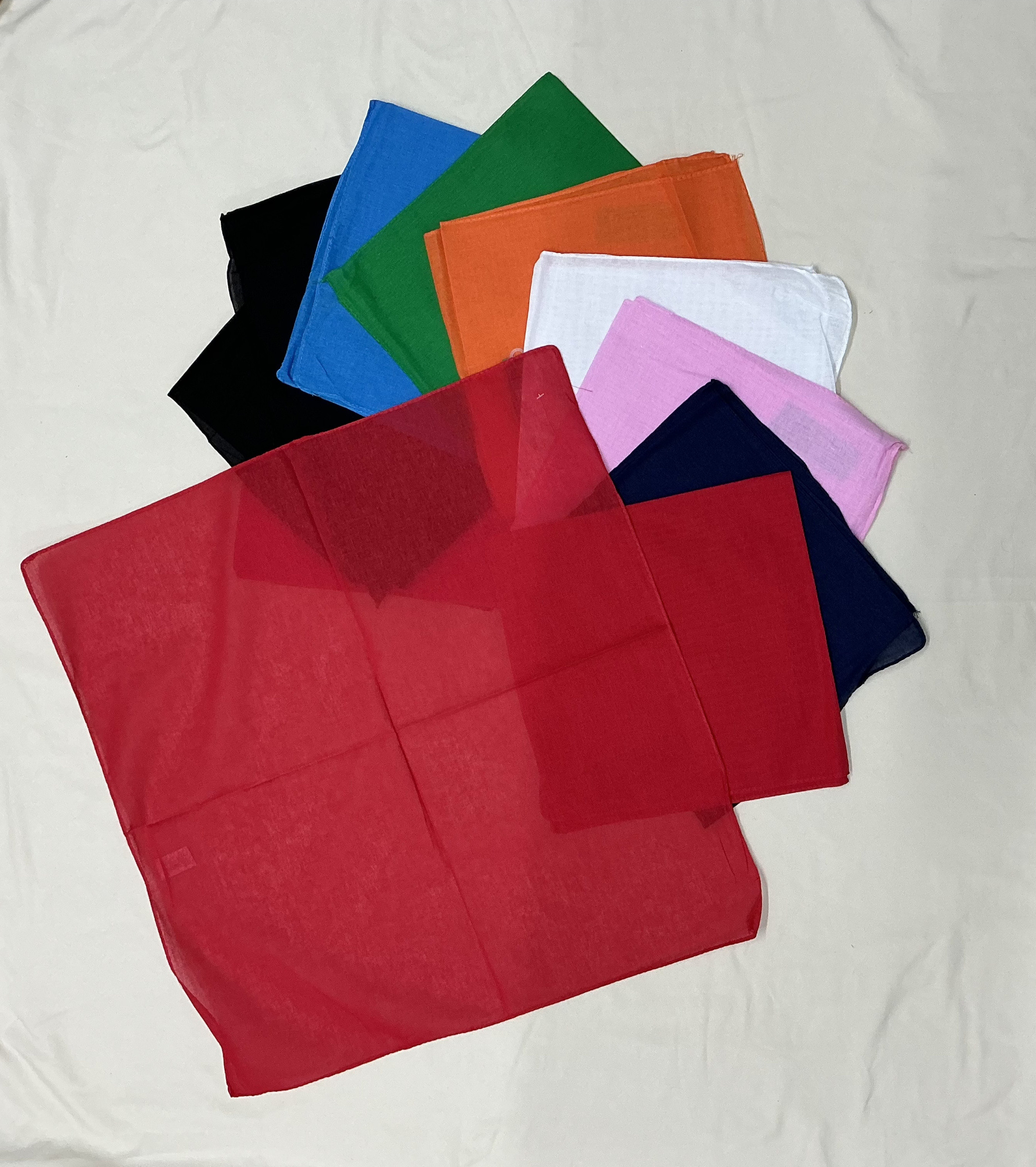 Mayorista KIS₂ - BANDANAS PARA EL CABELLO VENTA EN PAQUETE DE 12 PIEZAS CON DISEÑOS