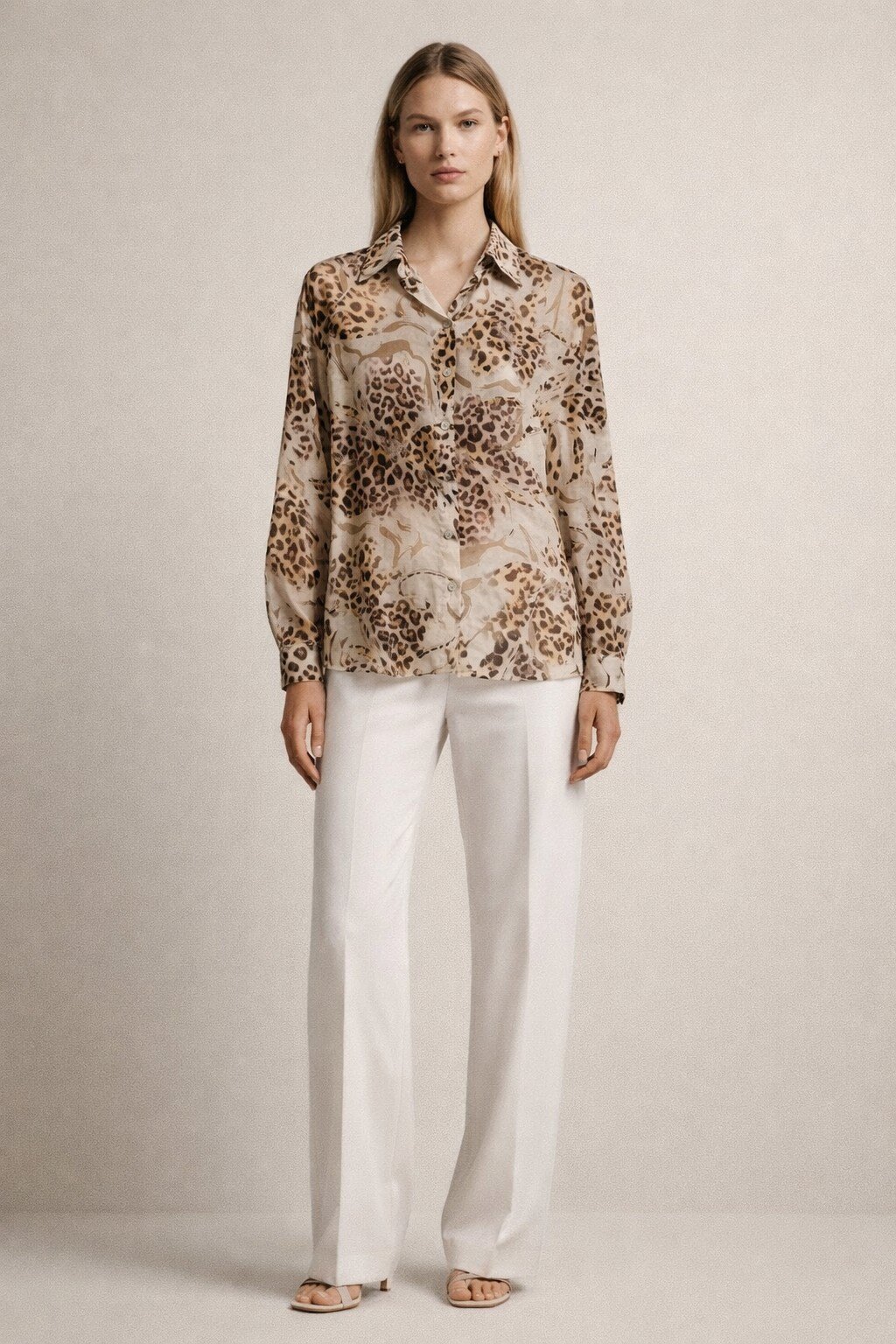 Mayorista KIS₂ - CAMISA DE MEZCLA DE SEDA LIGERA Y CÓMODA, PERFECTA PARA PRIMAVERA Y VERANO, CON MUCHOS ESTAMPADOS, TALLA ÚNICA